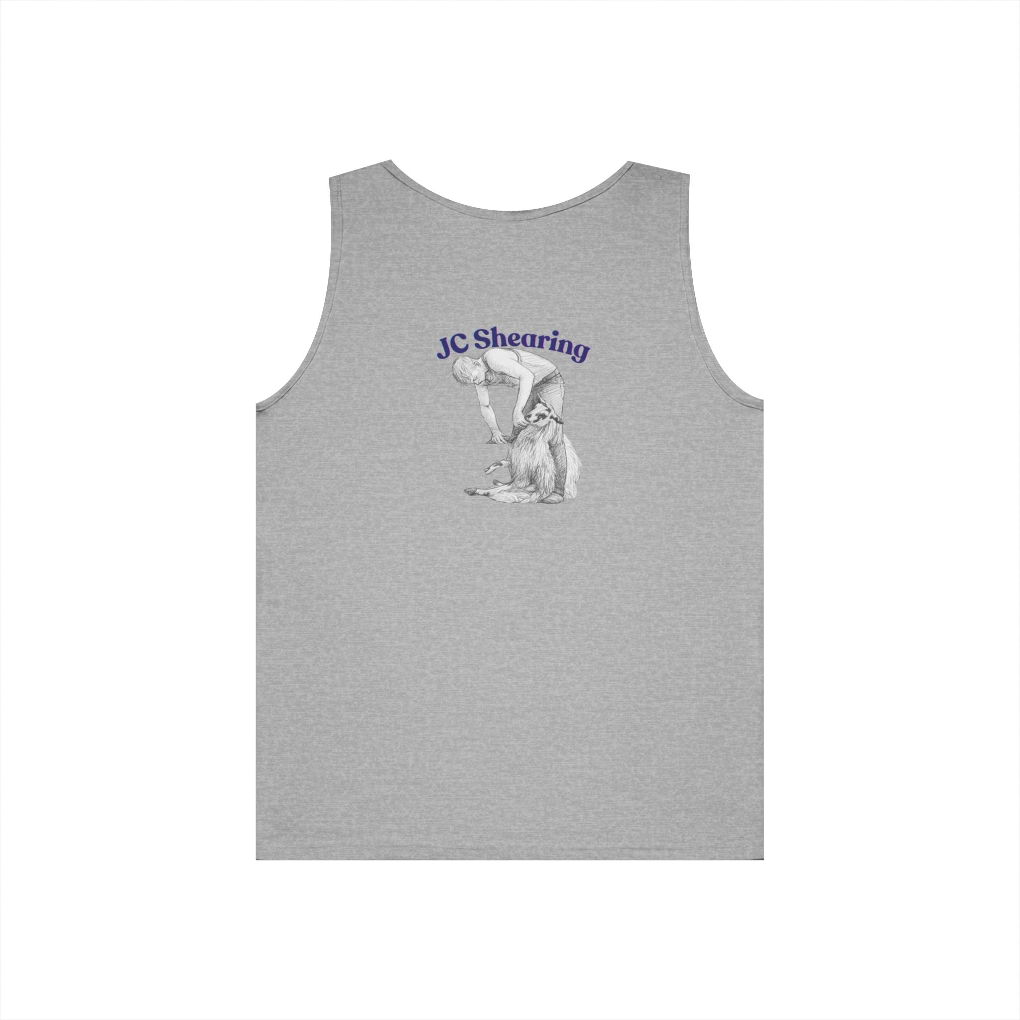 JC Shearing Sheep Illustration Tank Top