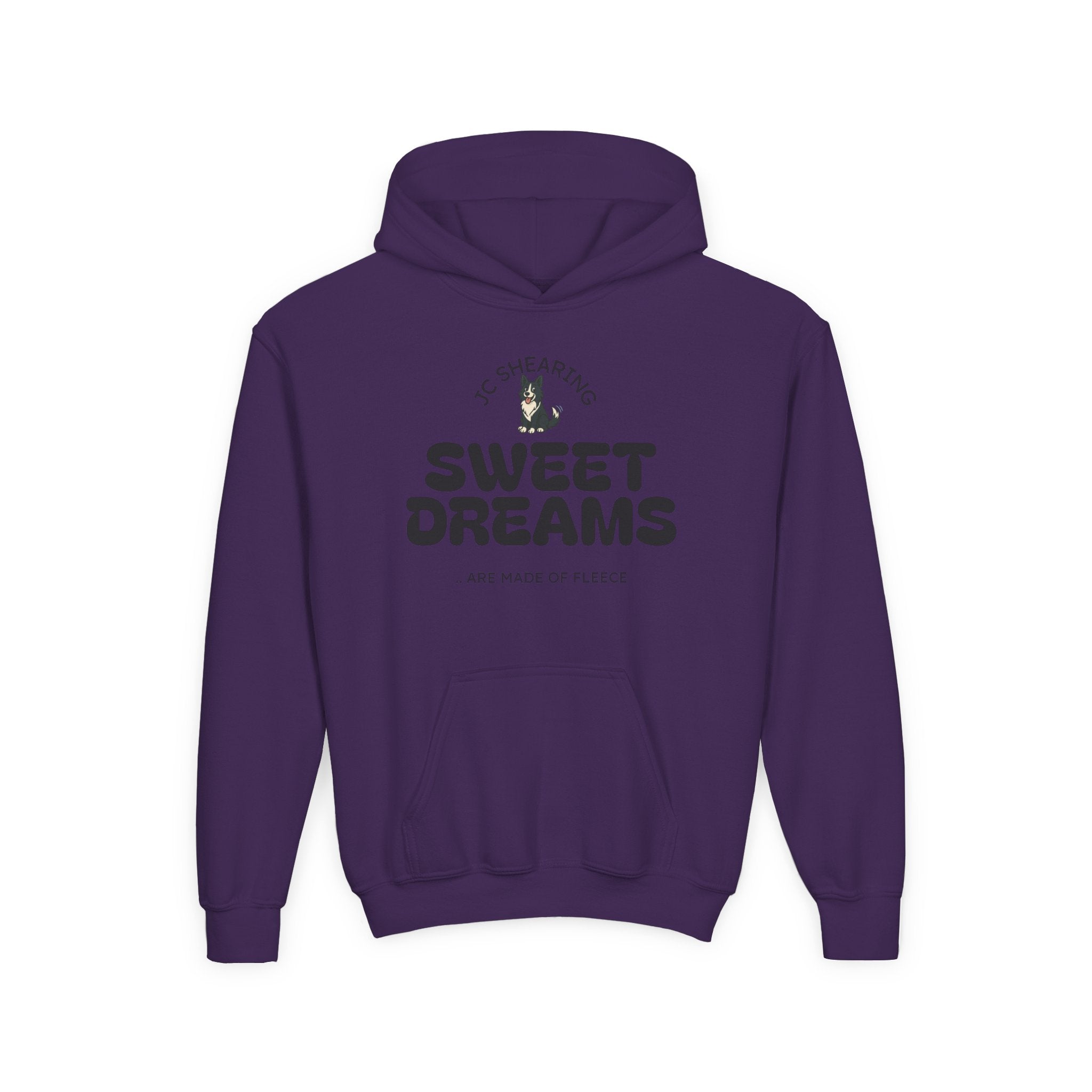Youth Hoodie - "Sweet Dreams" Soft Illustration Pullover (JC Shearing)