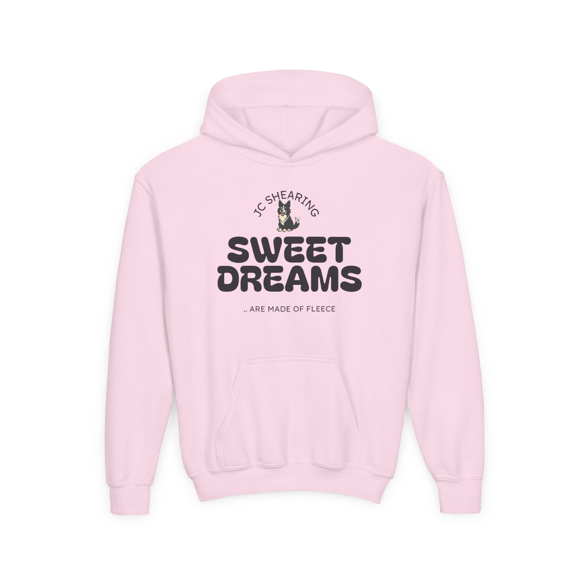 Youth Hoodie - "Sweet Dreams" Soft Illustration Pullover (JC Shearing)