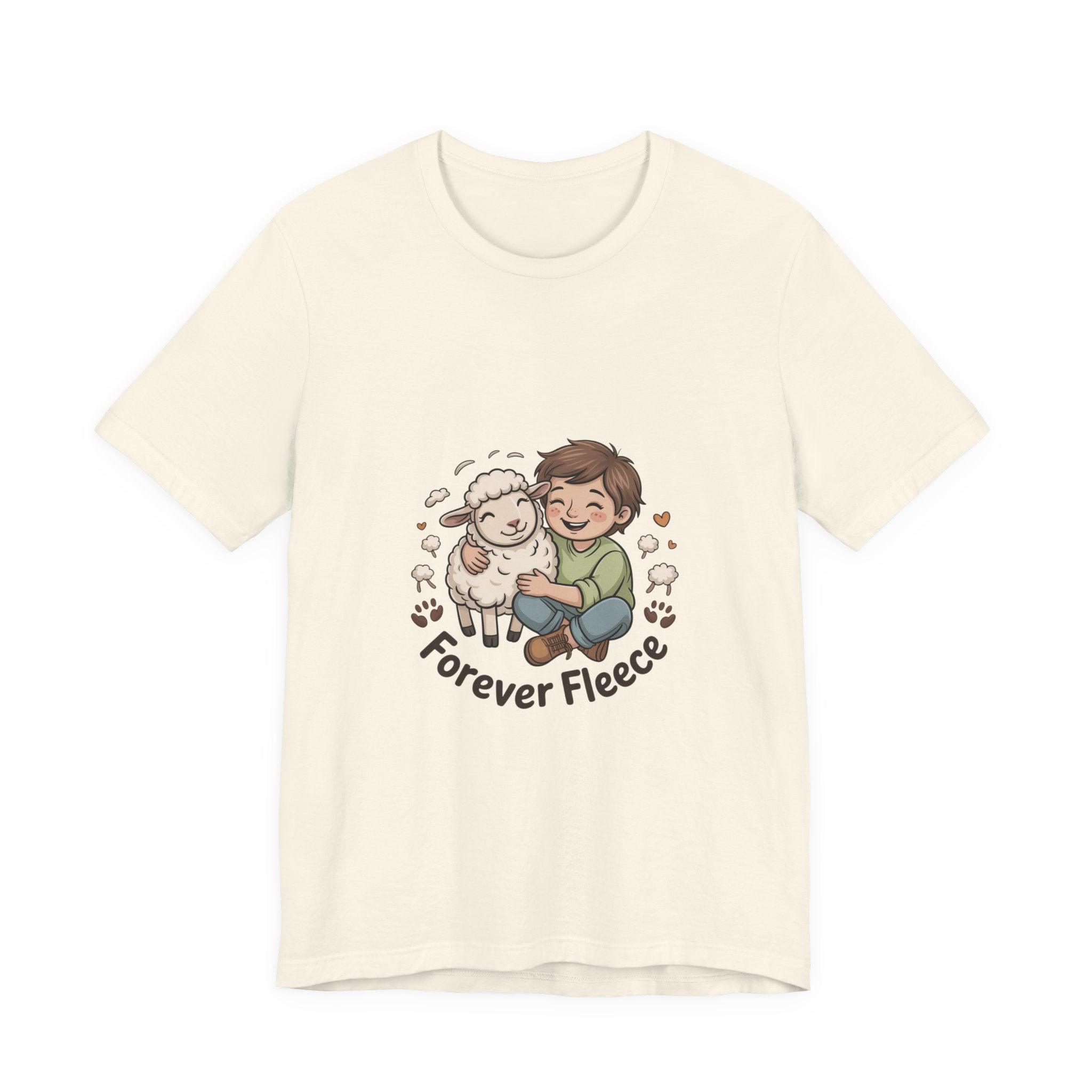 Forever Fleece Tee | Senior Sheep Shirt, Matching Human–Pet Holiday