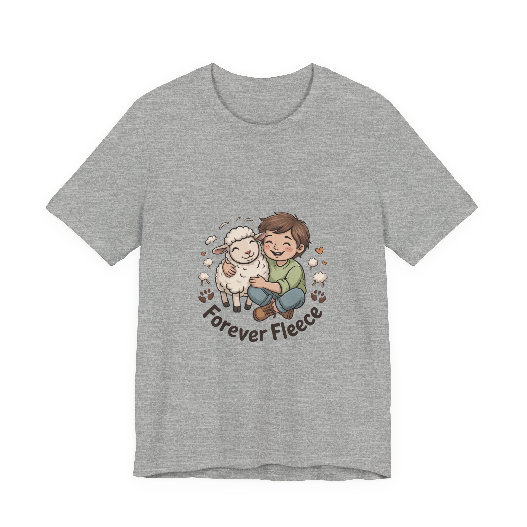 Forever Fleece Tee | Senior Sheep Shirt, Matching Human–Pet Holiday