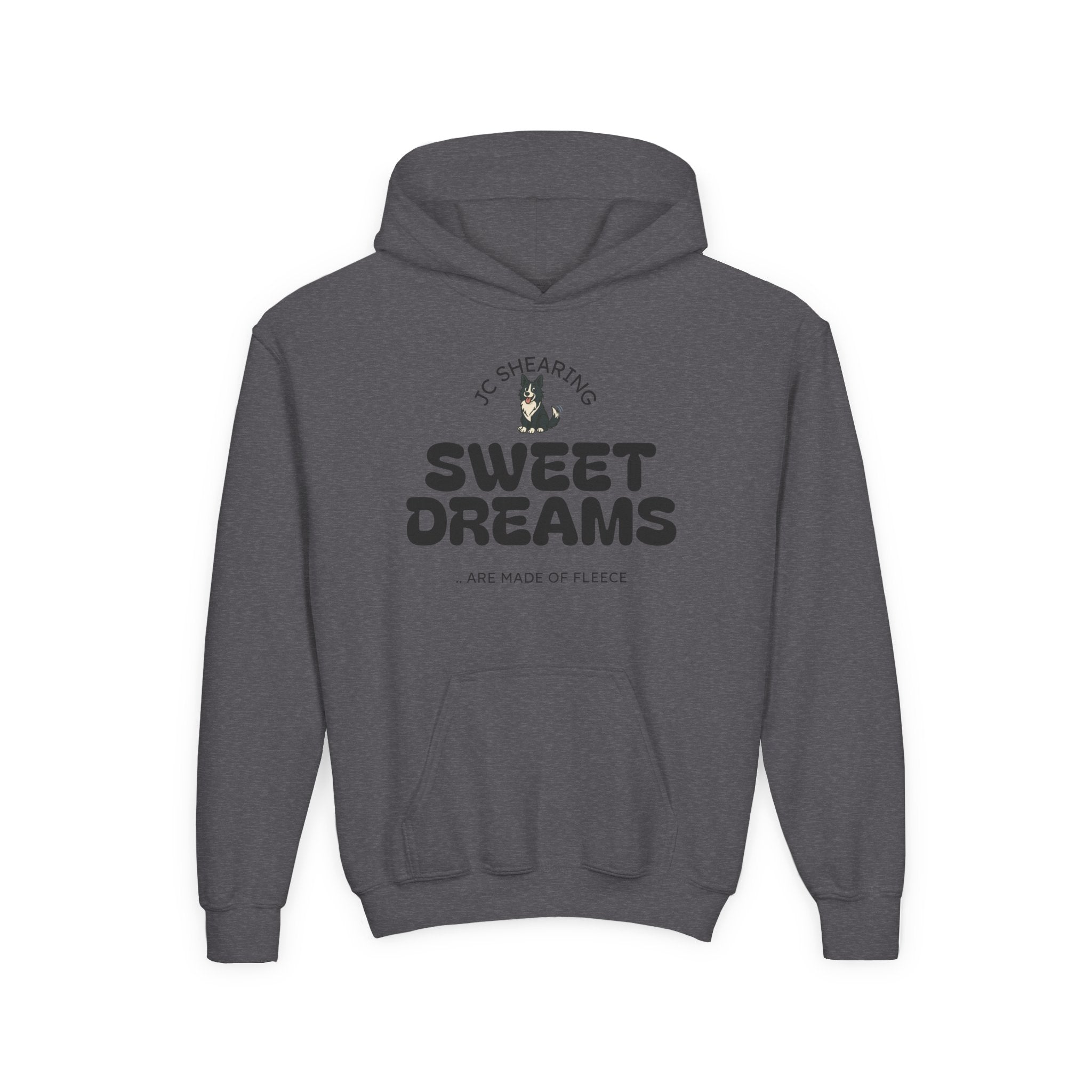 Youth Hoodie - "Sweet Dreams" Soft Illustration Pullover (JC Shearing)
