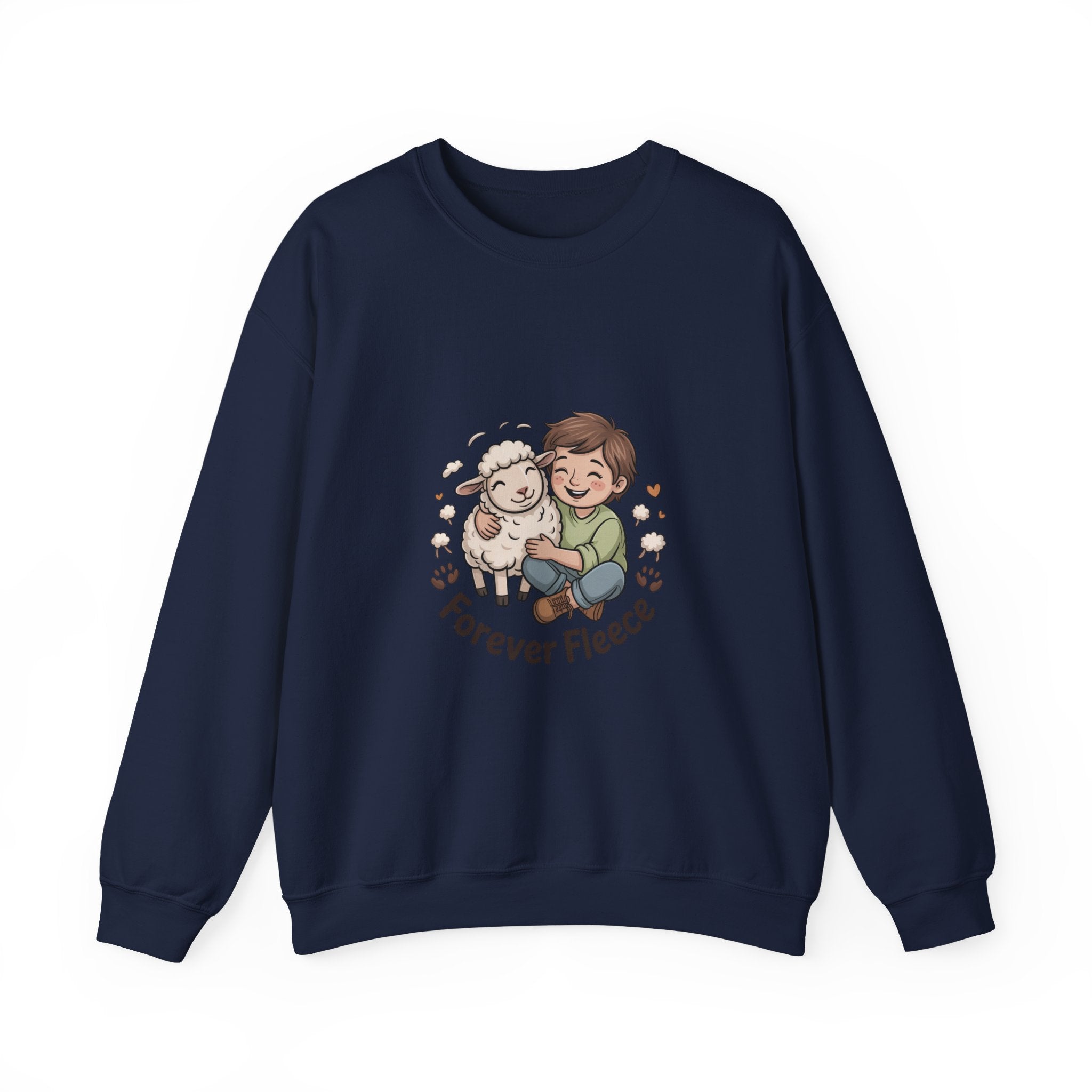 Forever Fleece Crewneck Sweatshirt | Senior Pet Holiday, Matching Dog Human