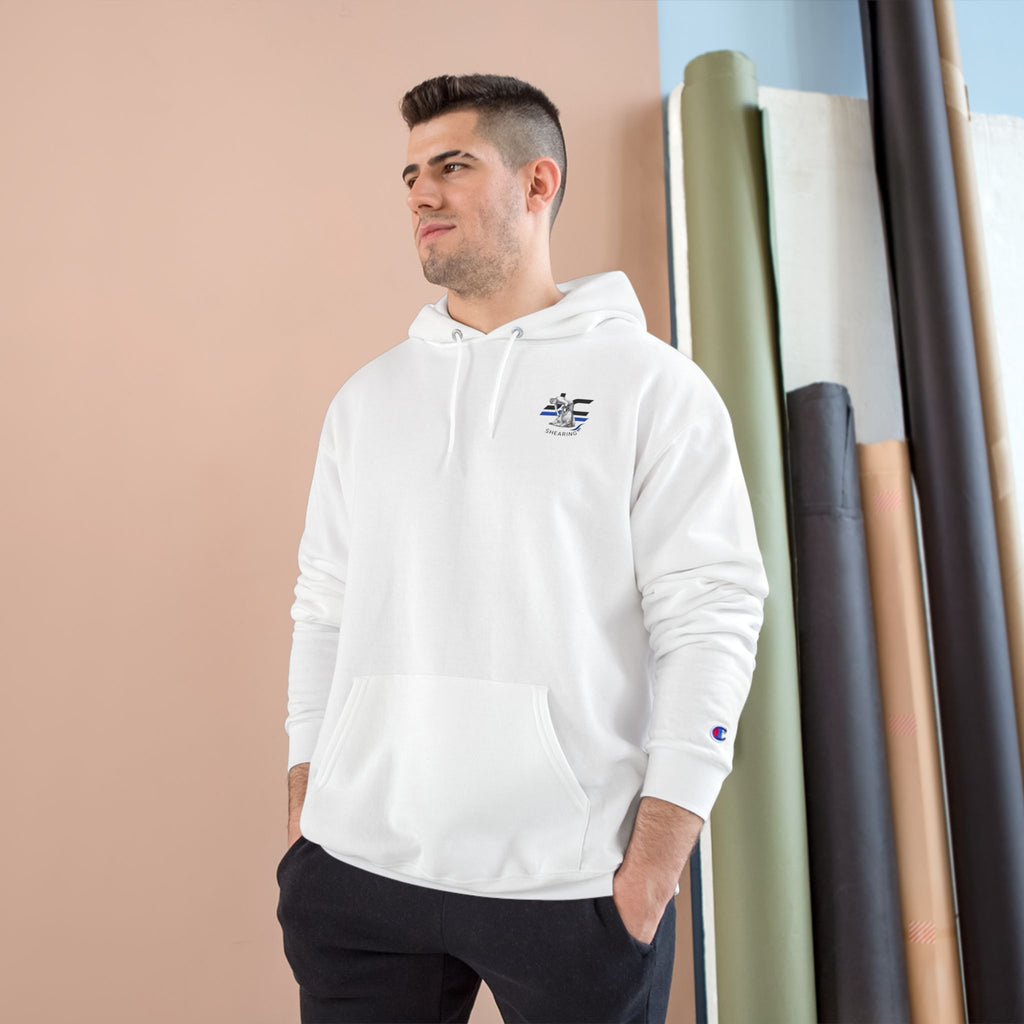 Sheep Shearing Hoodie — "I Came. I Sheared. I Survived." Champion Sweatshirt