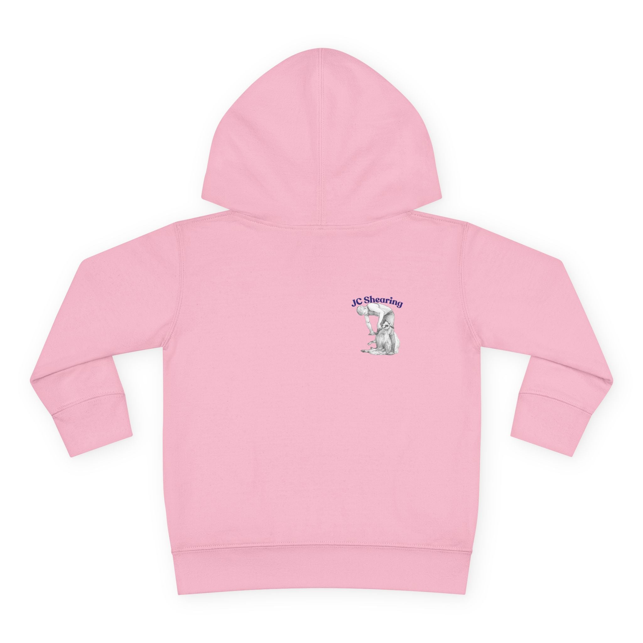 Toddler Hoodie - "Say Hi to Perky" Cute Farm Animal Pullover for Kids
