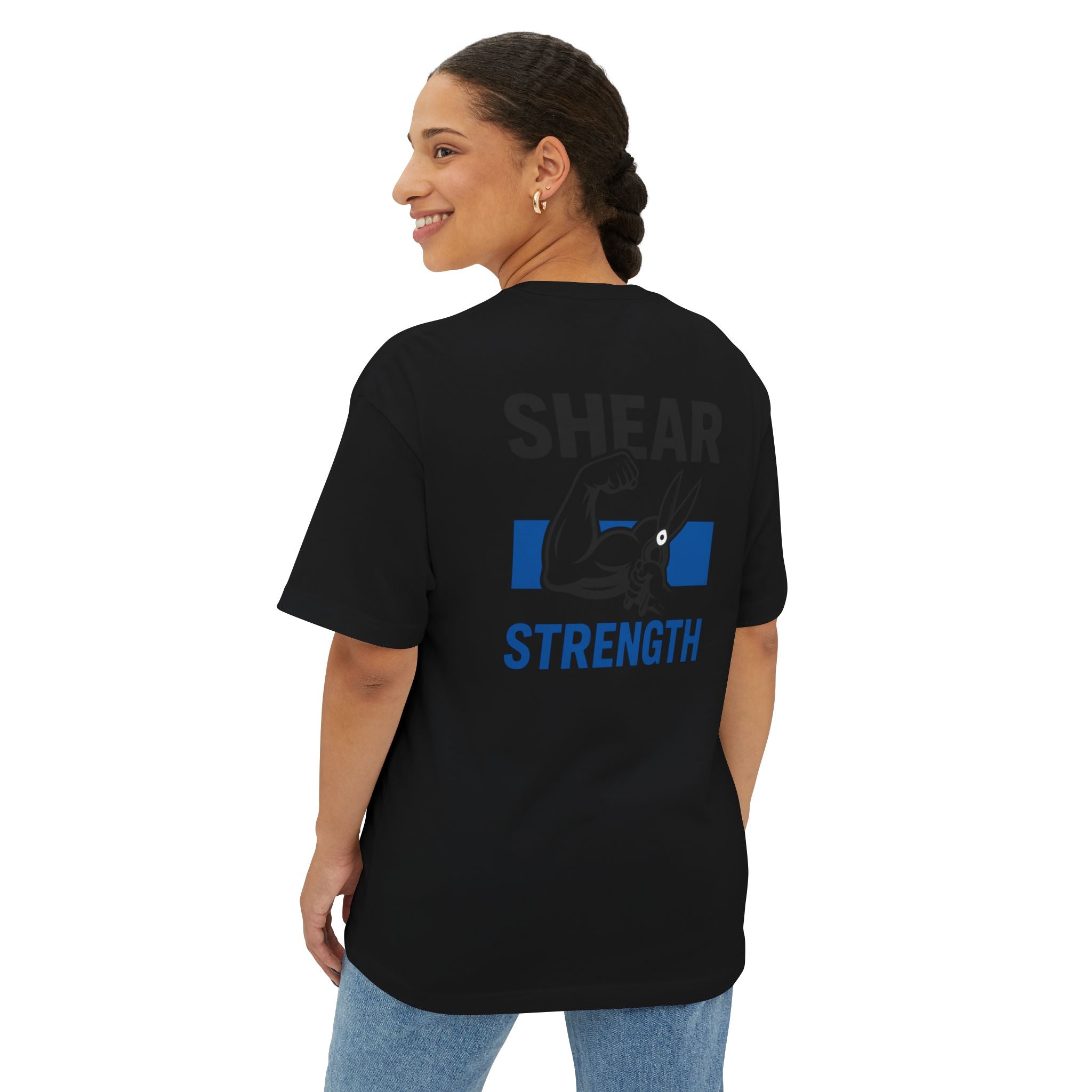 Shear Strength Tee — Barber & Stylist Scissors T‑Shirt