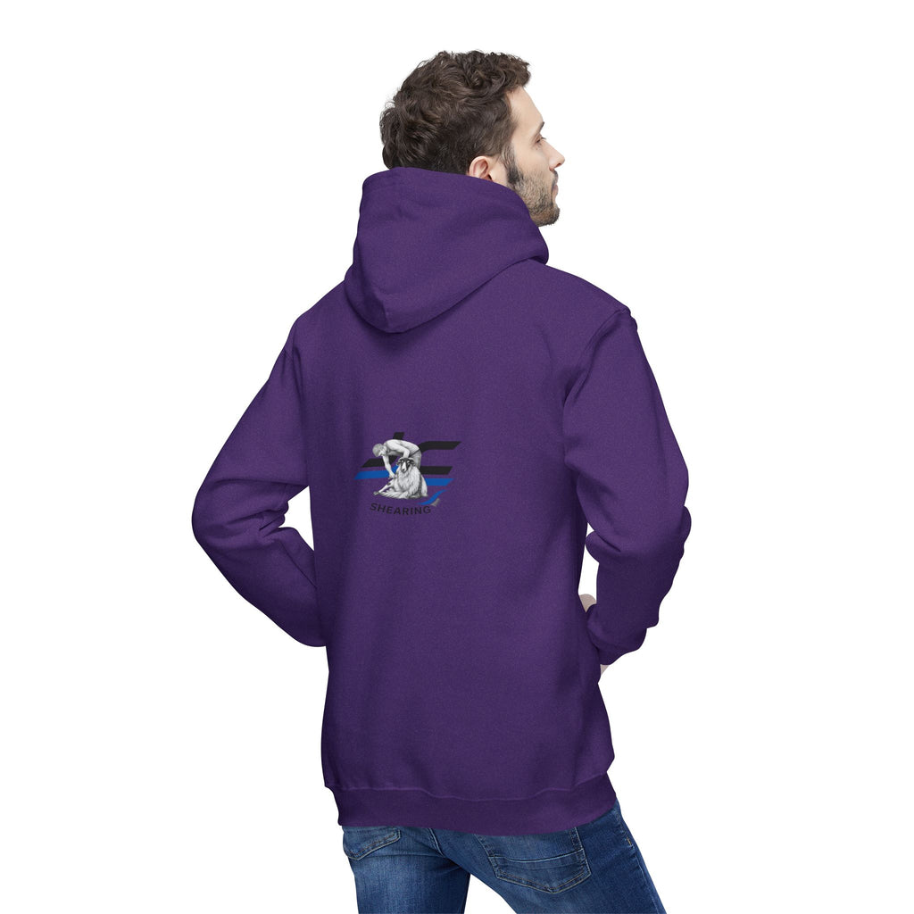 Hoodie — "Clip It Like You Mean It" Motivational Barber Hoodie