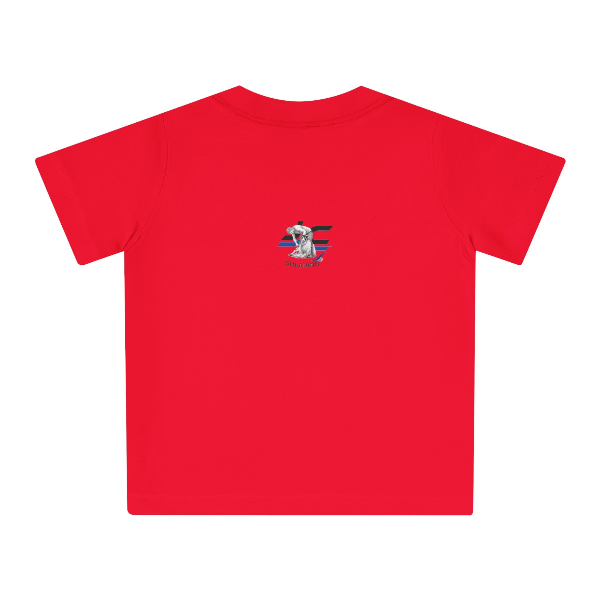 Christmas Sheep Tree Baby T-Shirt – Cute Holiday Infant Tee