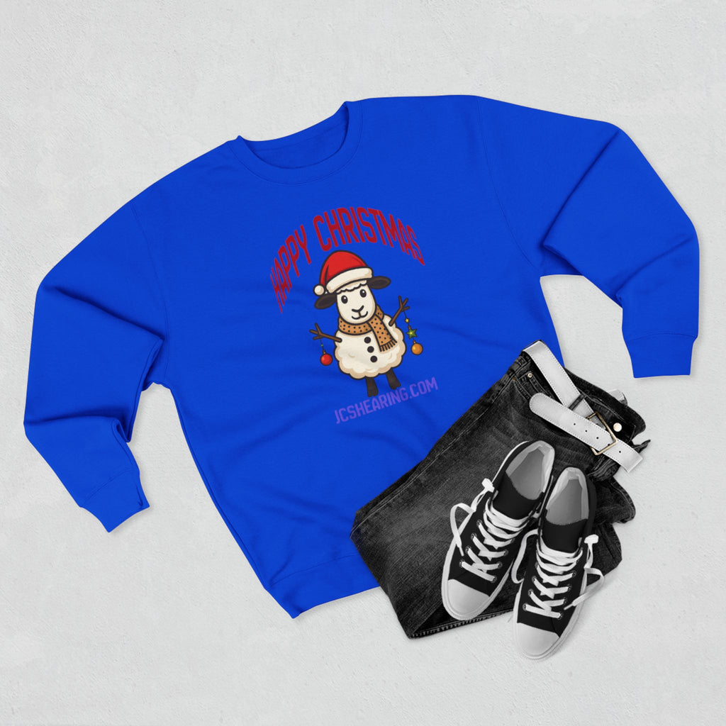 Happy Christmas Snowman Crewneck Sweatshirt