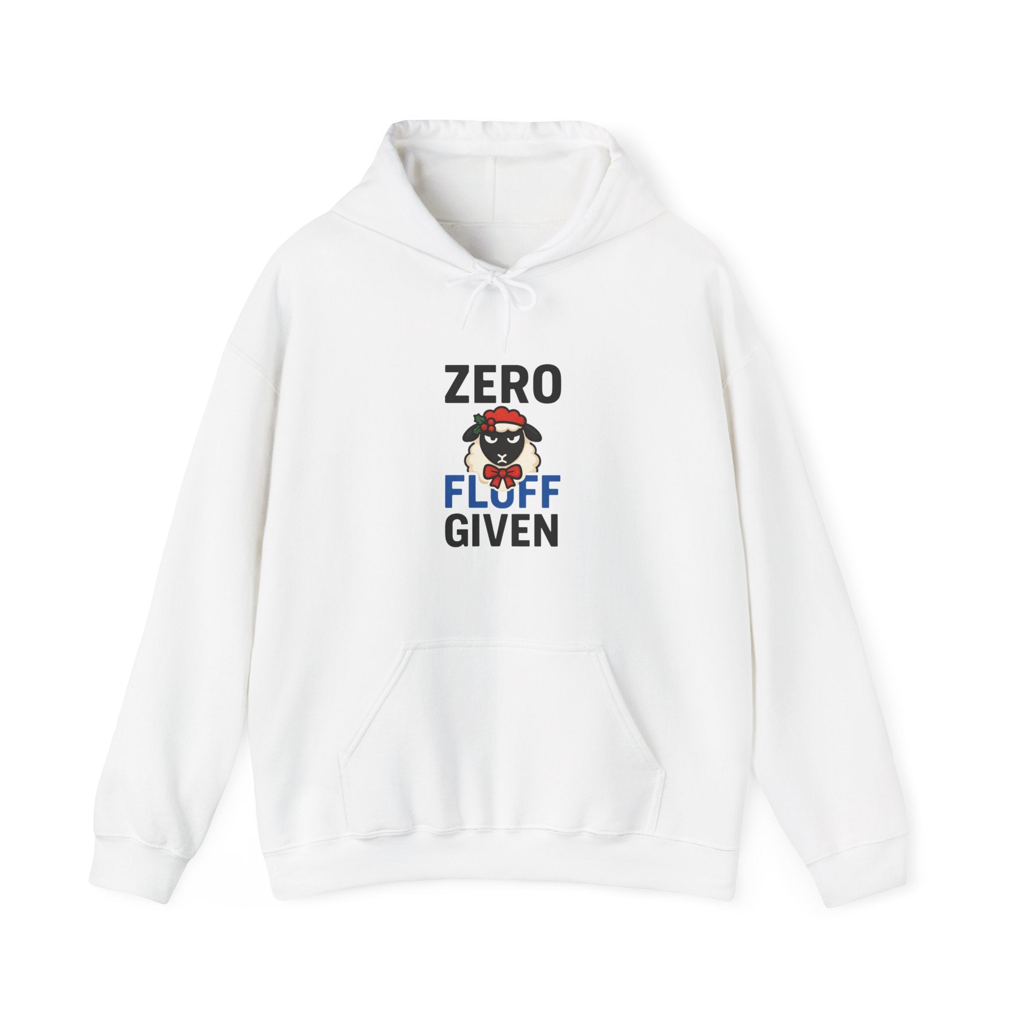Zero Fluff Given Hoodie – Funny Pet Llama Sweatshirt