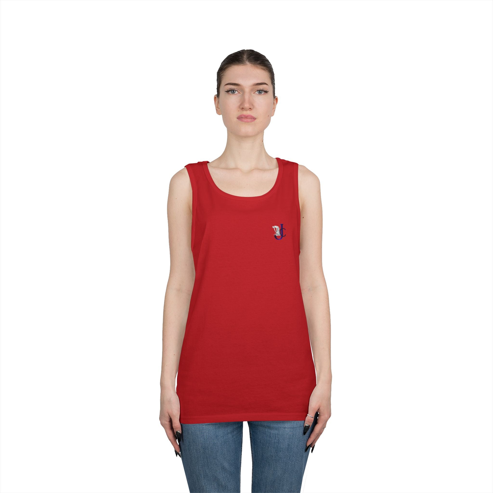 JC Shearing Sheep Illustration Tank Top