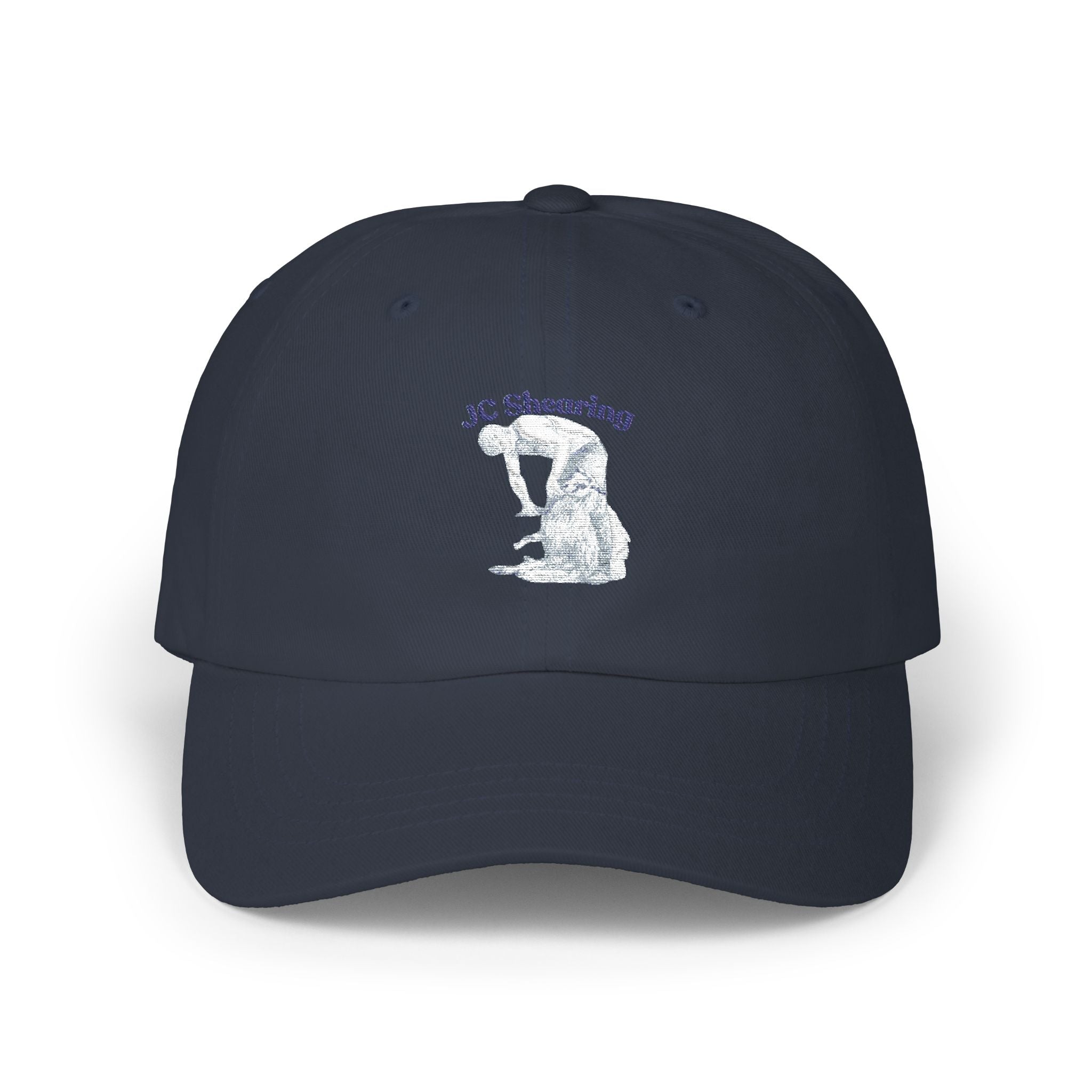 Classic Dad Cap — 'JC Shearing' Vintage Rabbit Embroidered Hat