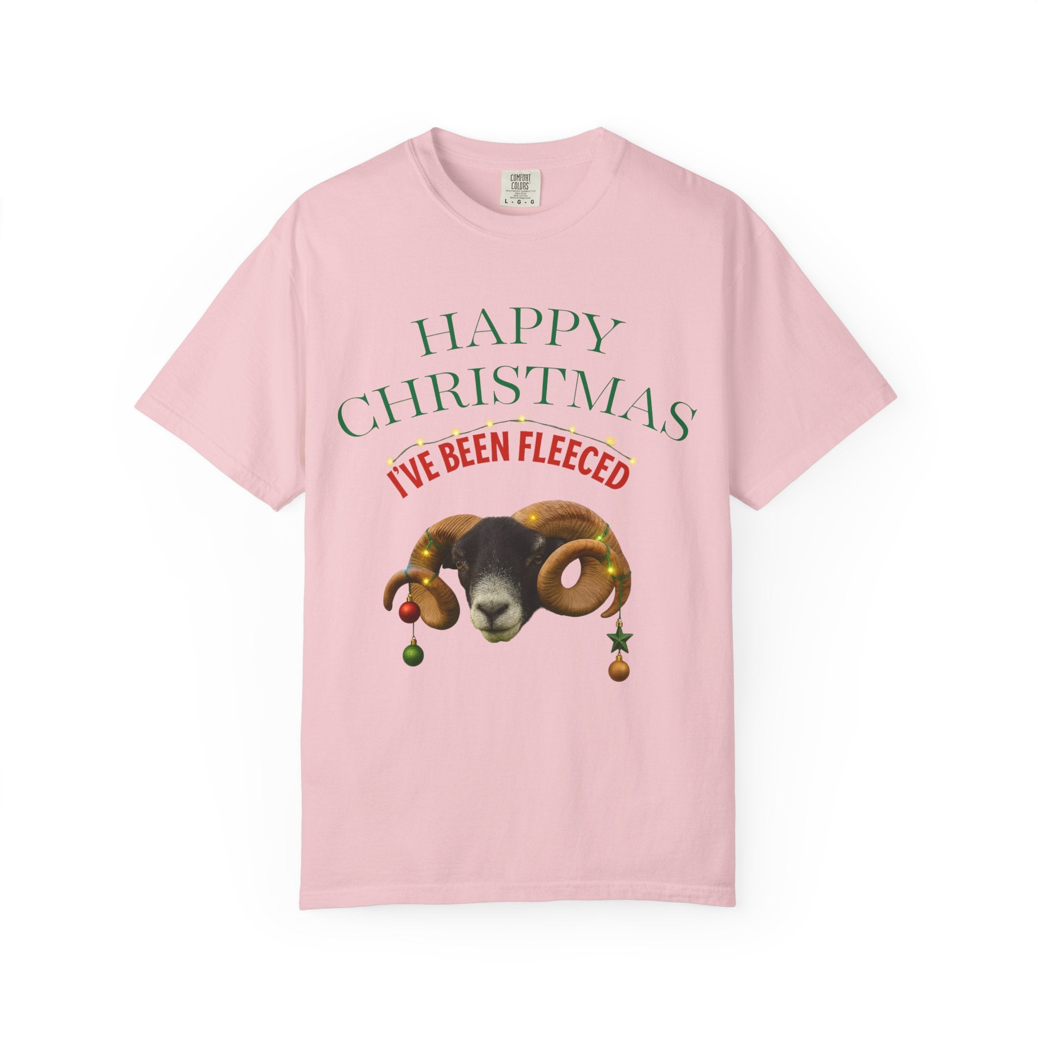 Christmas 'I've Been Fleeced' Ram T-Shirt
