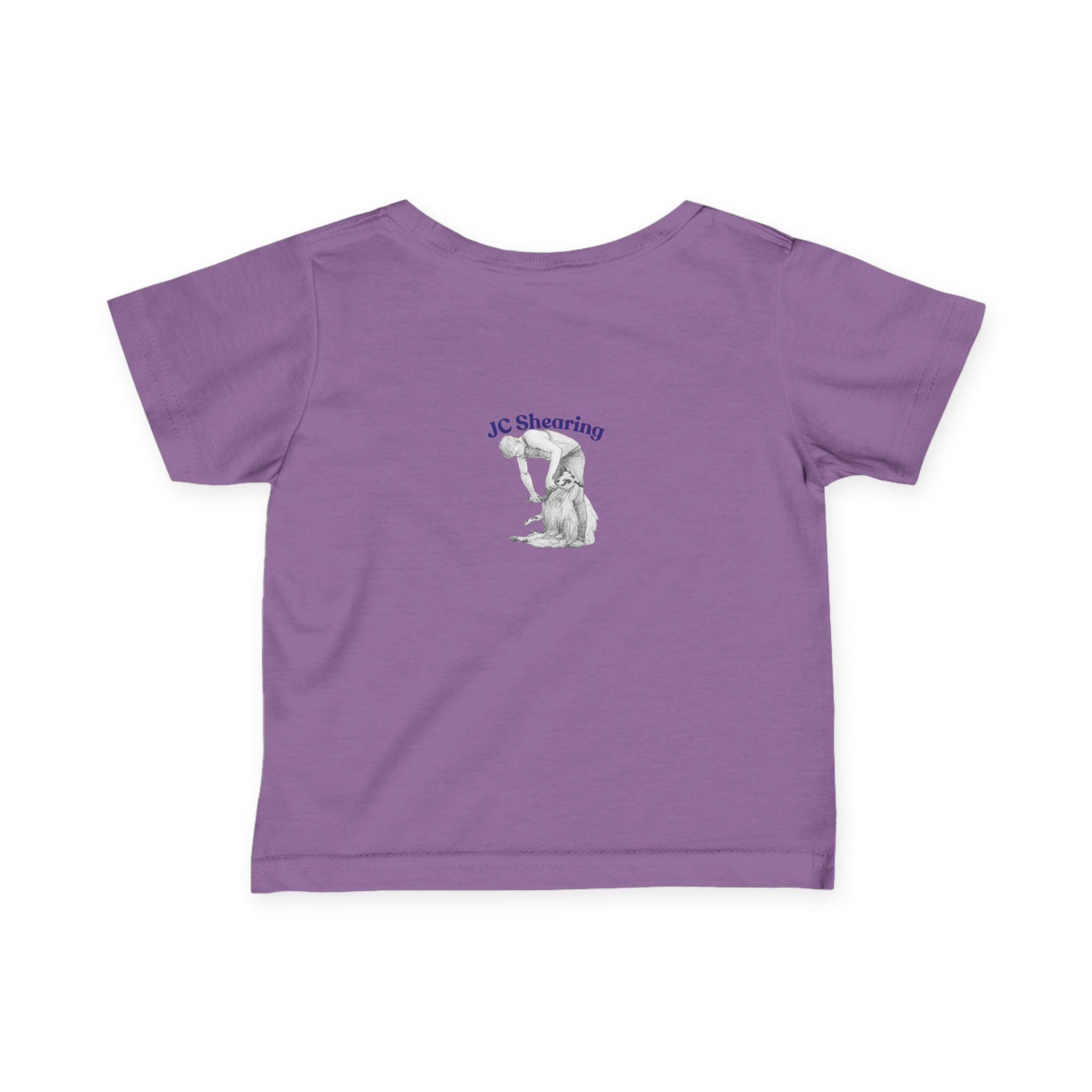 Infant Tee — Cute Jumping Sheep Nursery Graphic