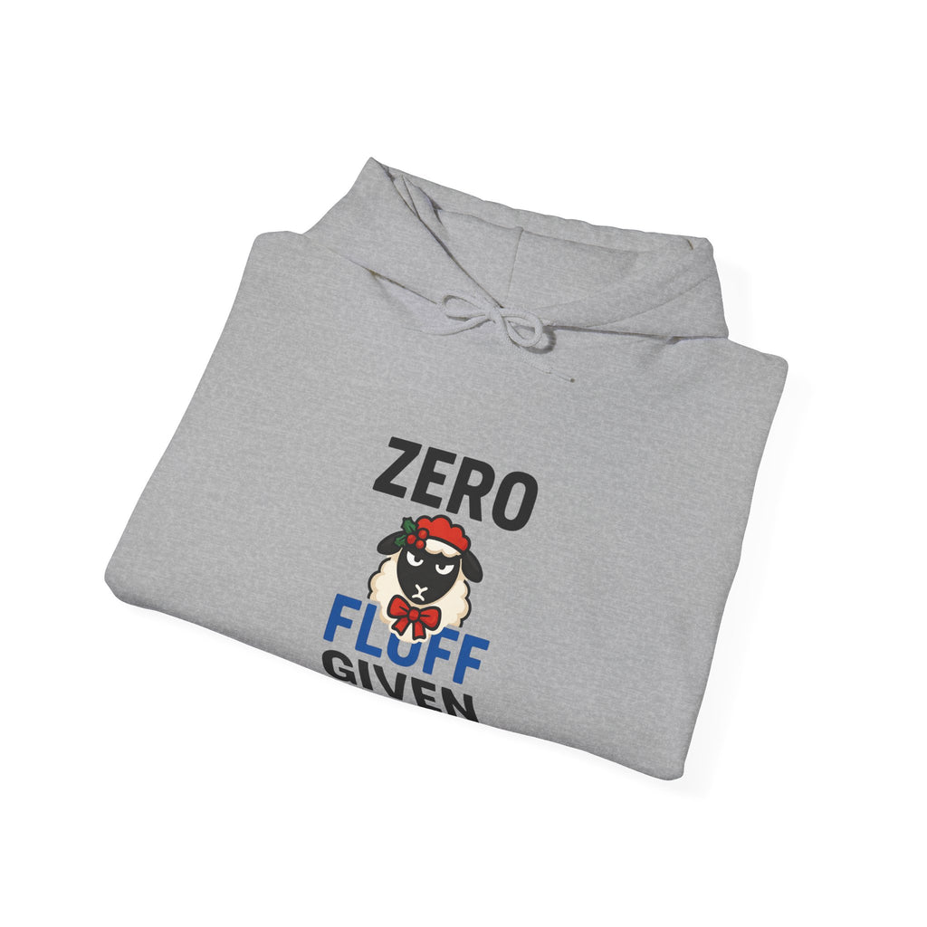 Zero Fluff Given Hoodie – Funny Pet Llama Sweatshirt