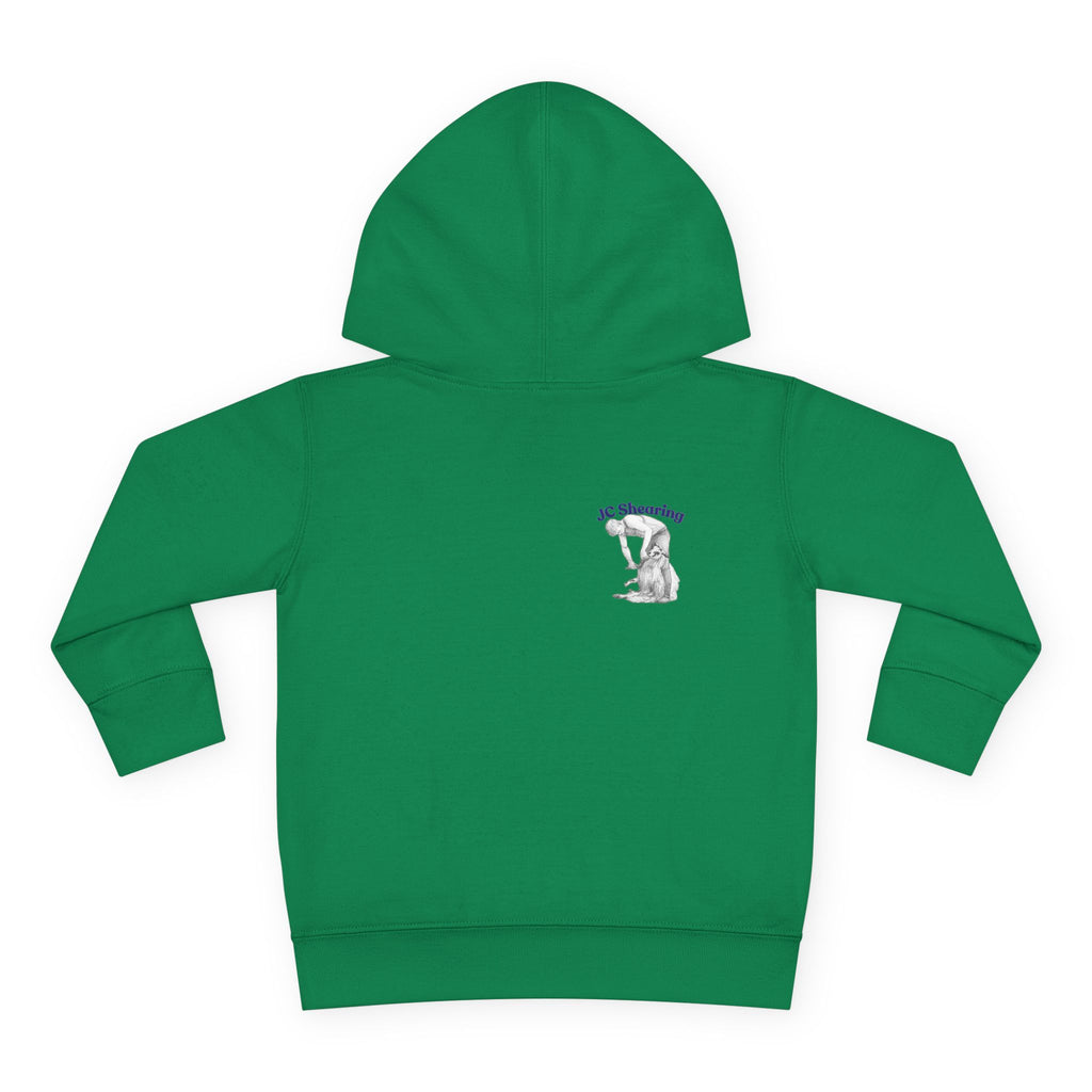 Toddler Hoodie - "Say Hi to Perky" Cute Farm Animal Pullover for Kids