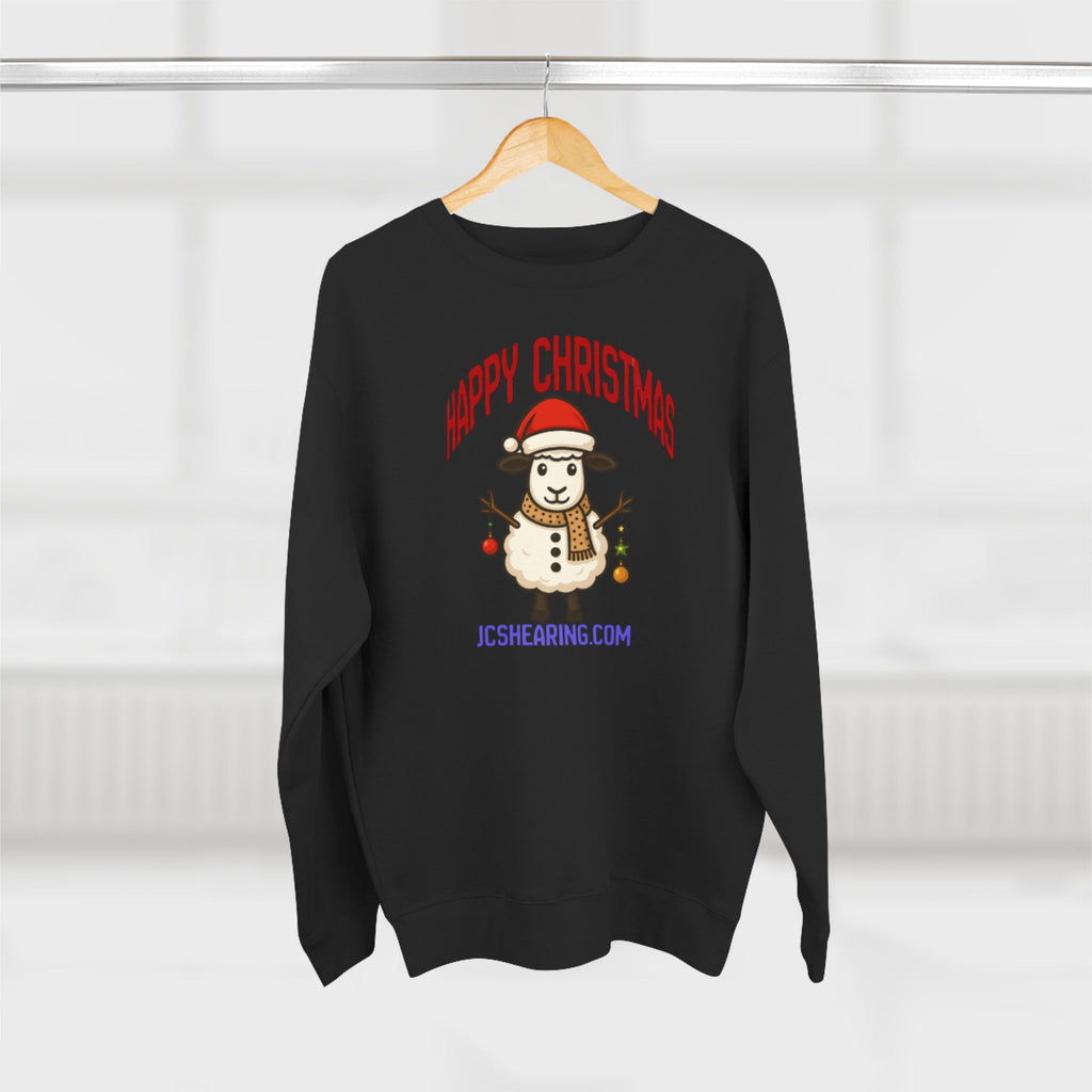 Happy Christmas Snowman Crewneck Sweatshirt