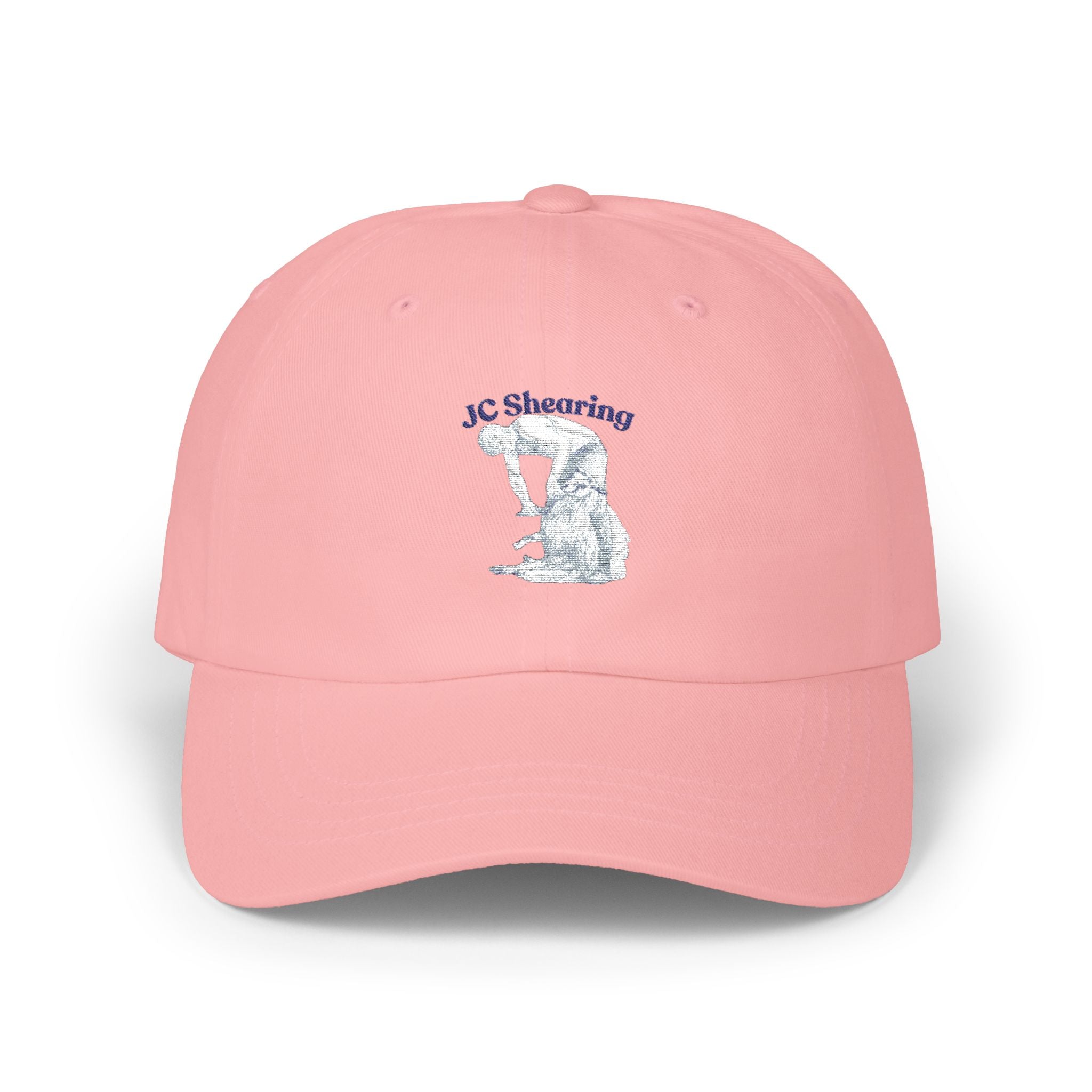 Classic Dad Cap — 'JC Shearing' Vintage Rabbit Embroidered Hat