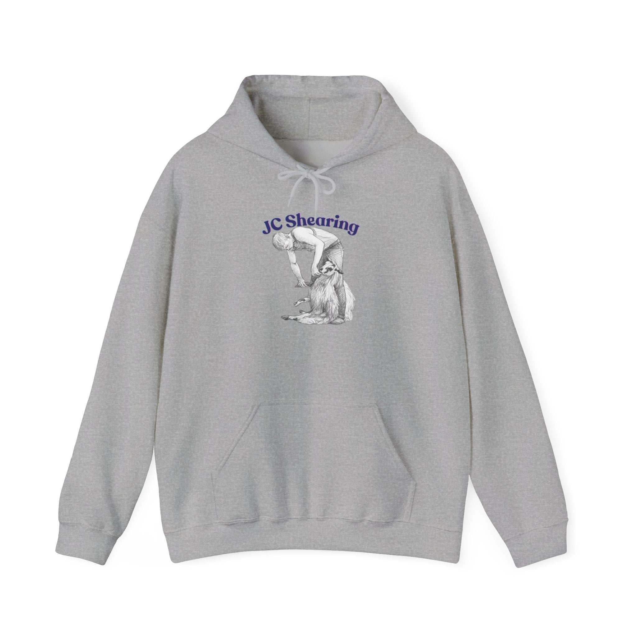 JC Shearing Sheep Graphic Hoodie – Farm Life Comfort Pullover