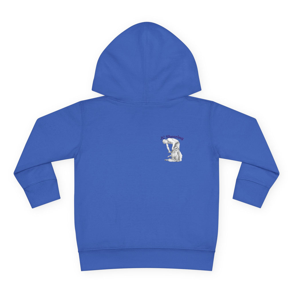 Toddler Hoodie - "Say Hi to Perky" Cute Farm Animal Pullover for Kids