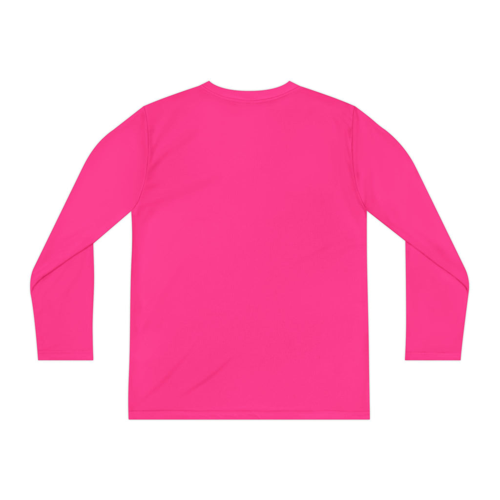 Youth Long Sleeve Tee – Kids & Dad Dog Rescue Illustration