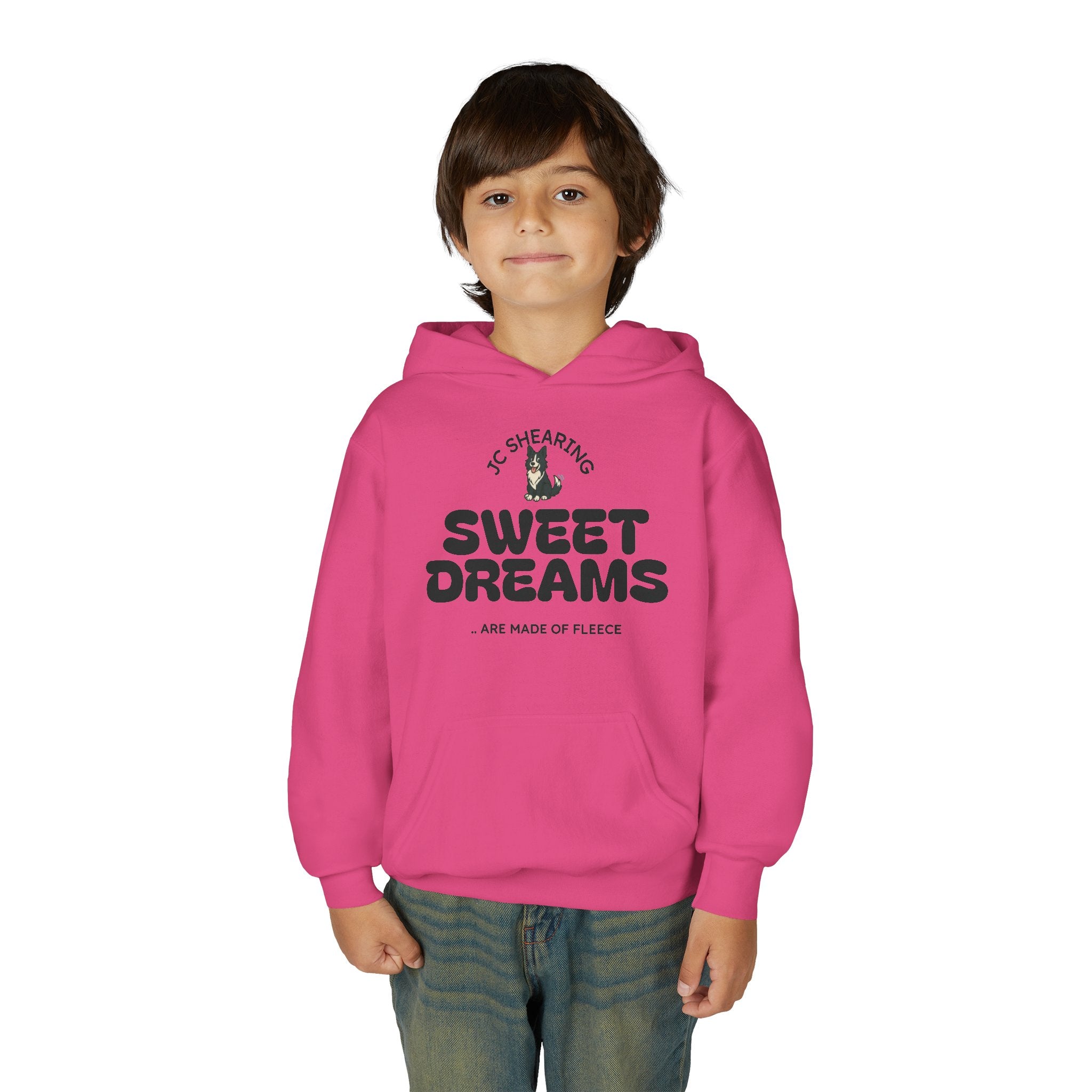 Youth Hoodie - "Sweet Dreams" Soft Illustration Pullover (JC Shearing)