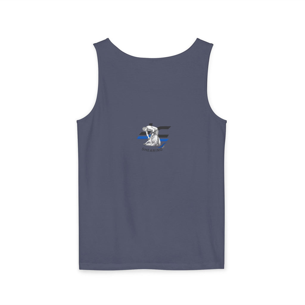 Christmas Sheep Tree Tank Top – Cute Holiday Chick Ornament Design