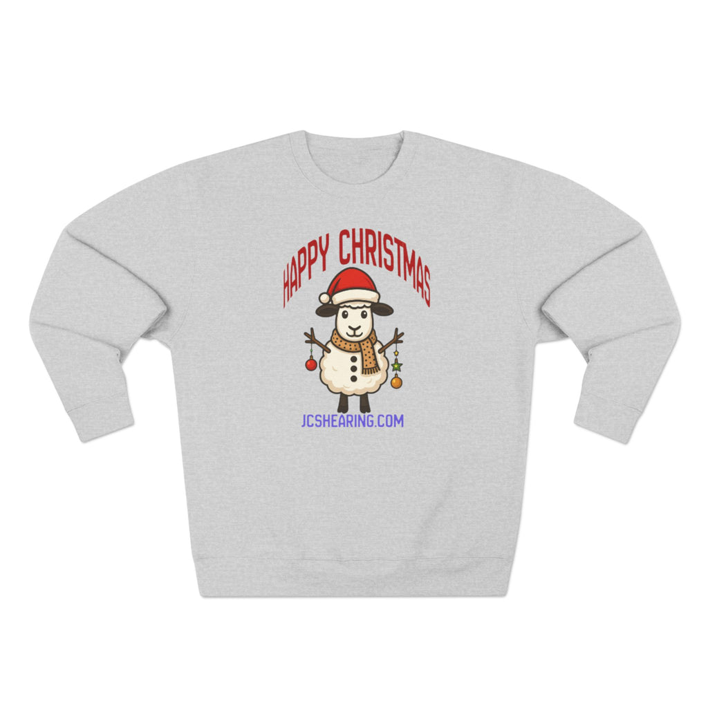 Happy Christmas Snowman Crewneck Sweatshirt