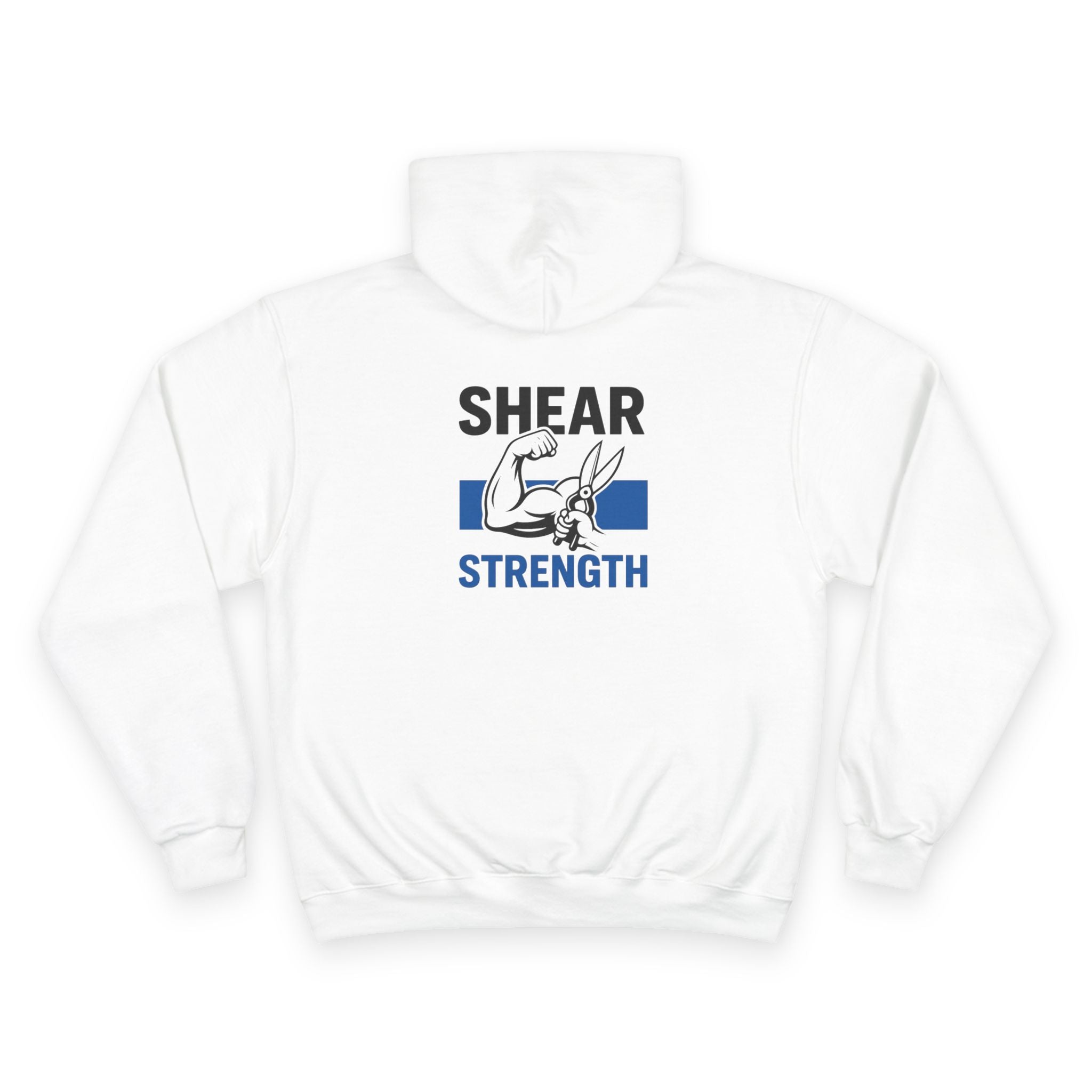 Hoodie — "Shear Strength" Sheep Shearing Graphic Hoodie