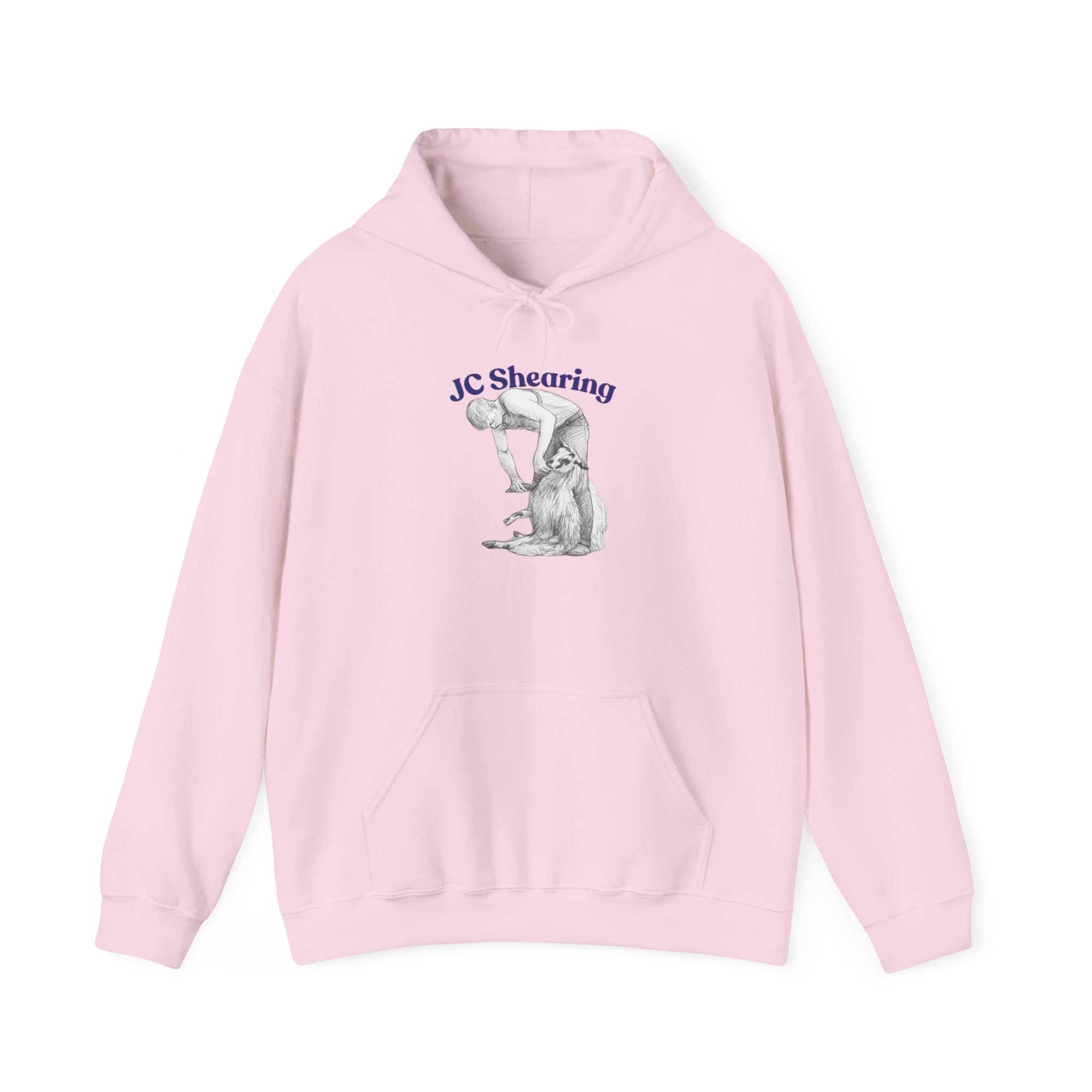 JC Shearing Sheep Graphic Hoodie – Farm Life Comfort Pullover