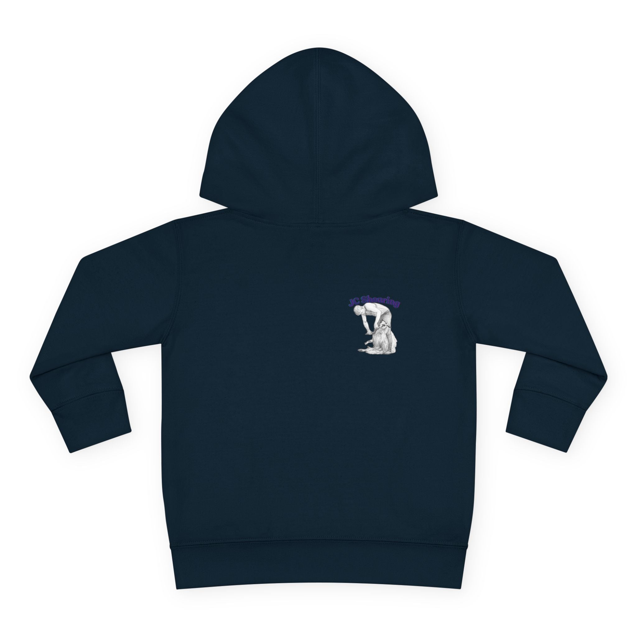 Toddler Hoodie — Cute Farm Tractor with Puppy & Sheep Kids Pullover