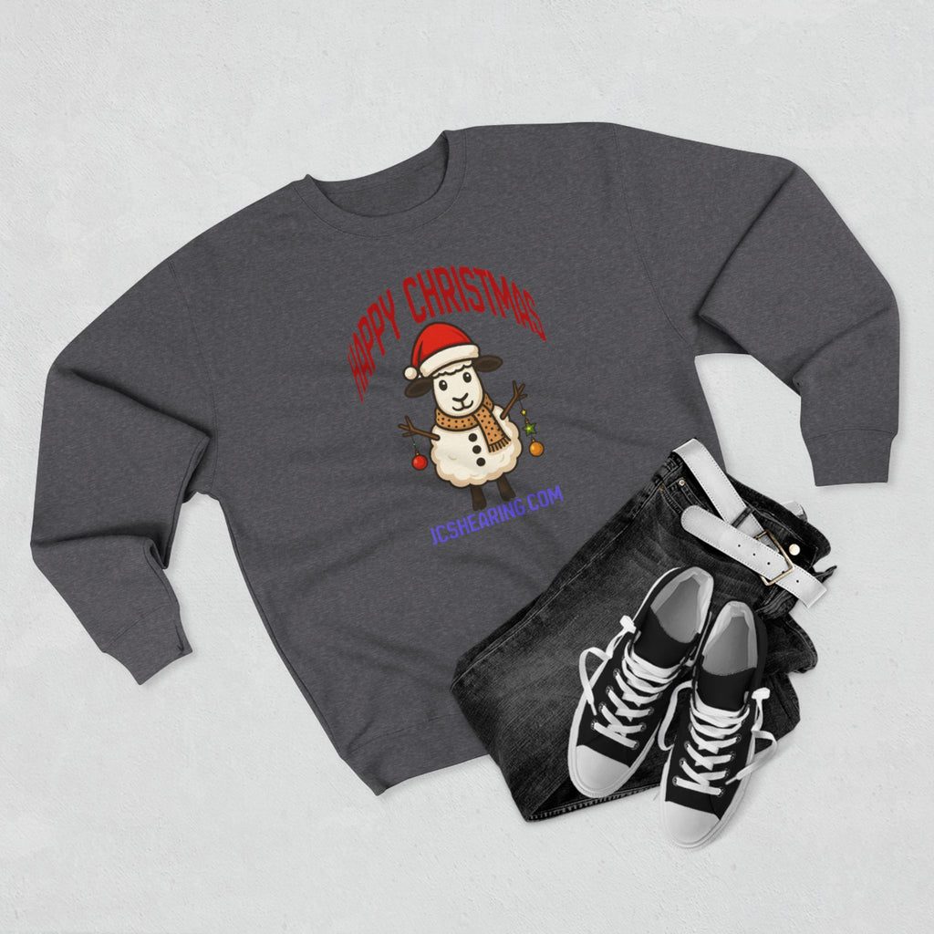 Happy Christmas Snowman Crewneck Sweatshirt
