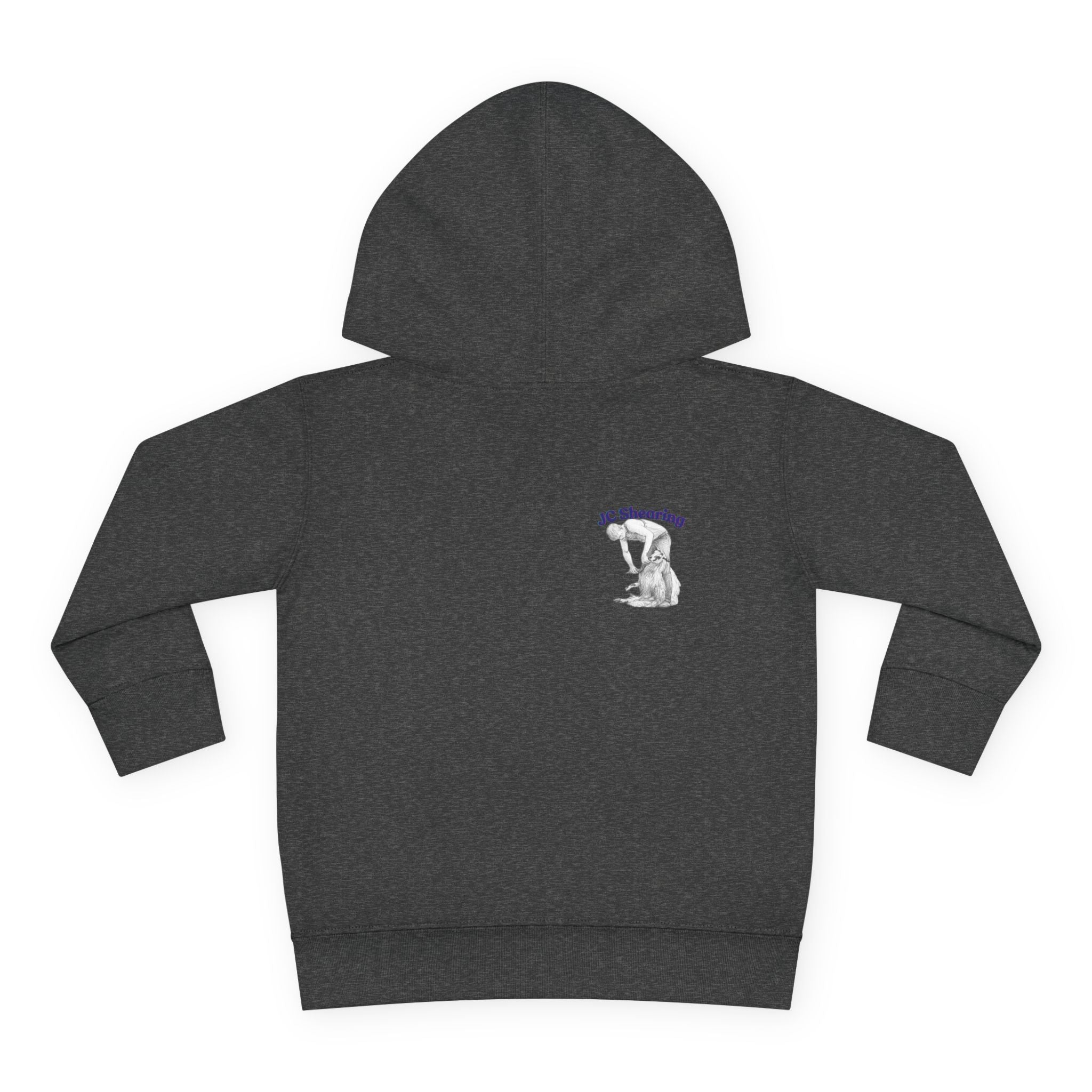 Toddler Hoodie — Cute Farm Tractor with Puppy & Sheep Kids Pullover