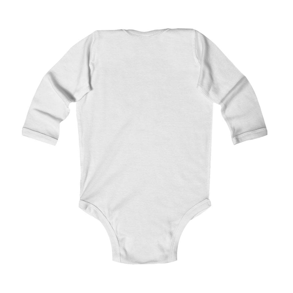 Vintage Kids & Puppy Infant Bodysuit — Cute Retro Family Pet Illustration