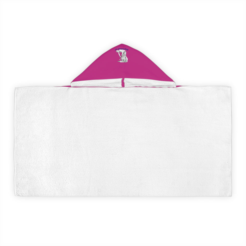 Kids Hooded Towel — Cute Jumping Lambs Bath Robe for Toddlers