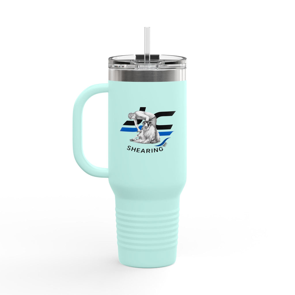 40oz Insulated Travel Mug — "Clip It Like You Mean It" Stainless Steel Tumbler