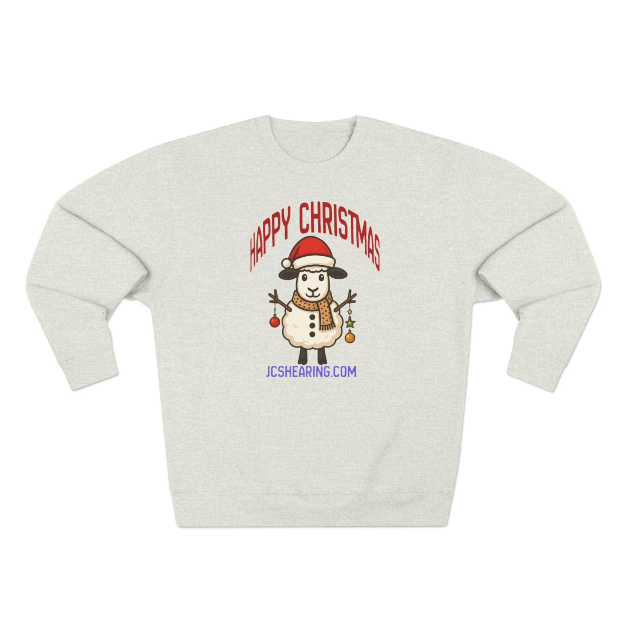 Happy Christmas Snowman Crewneck Sweatshirt
