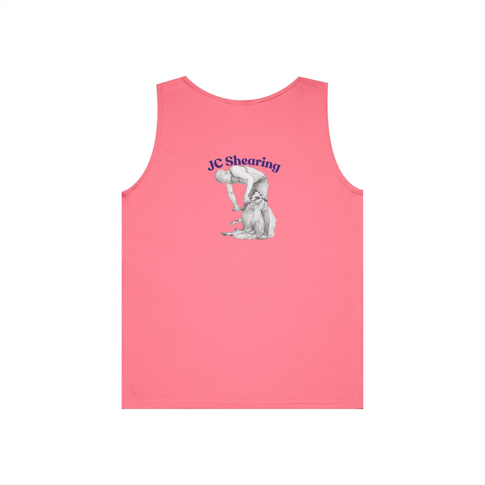 JC Shearing Sheep Illustration Tank Top
