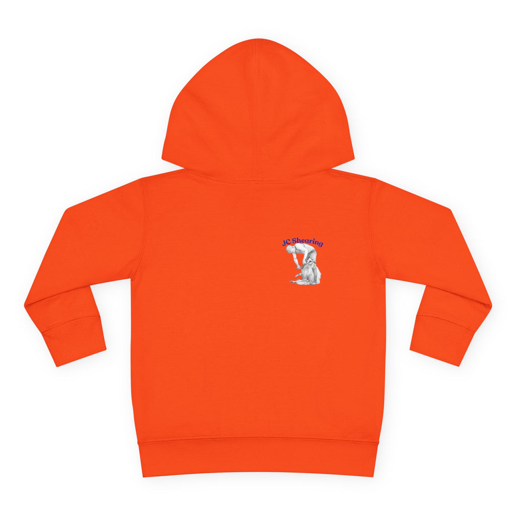 Toddler Hoodie - "Say Hi to Perky" Cute Farm Animal Pullover for Kids