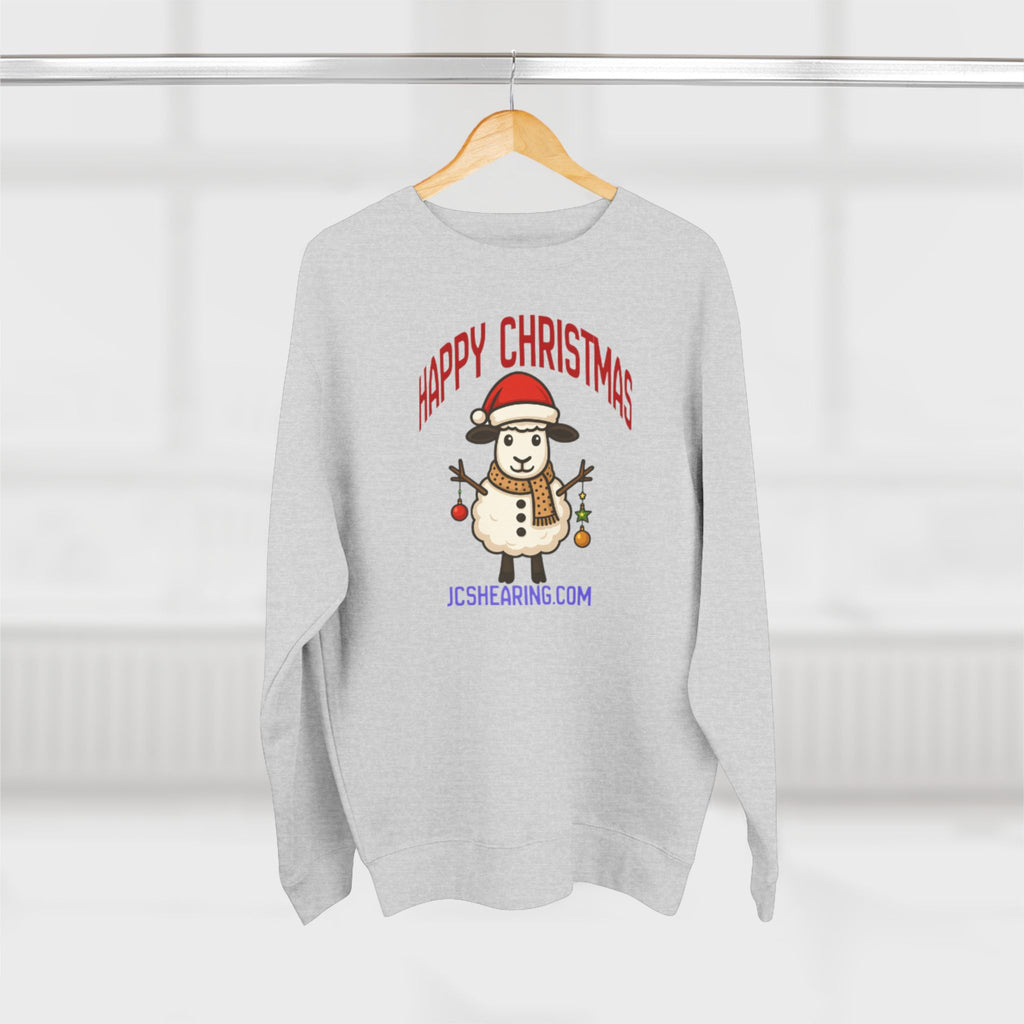 Happy Christmas Snowman Crewneck Sweatshirt