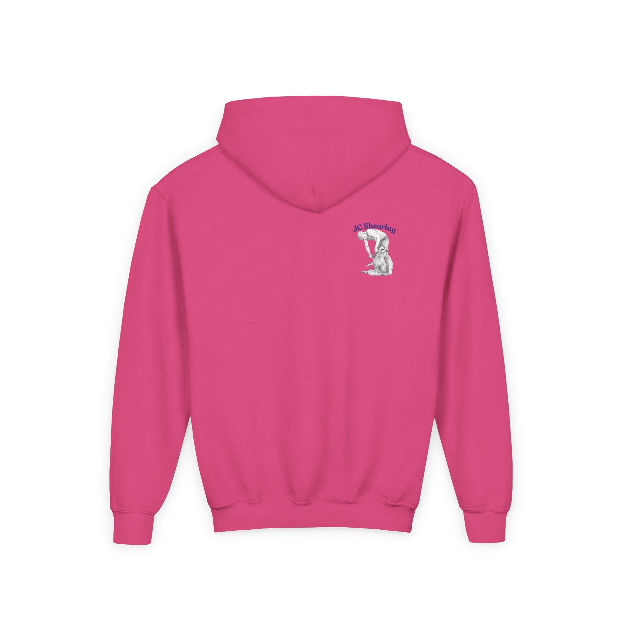Kids Sheep Hoodie — Colorful Jumping Lambs Graphic Youth Hooded Sweatshirt