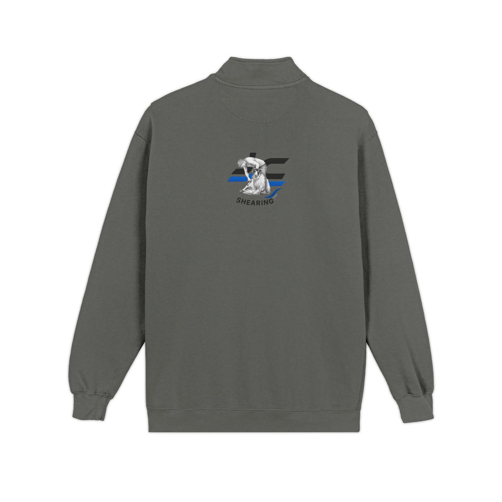 Rescue K9 Thin Blue Line Quarter-Zip Sweatshirt