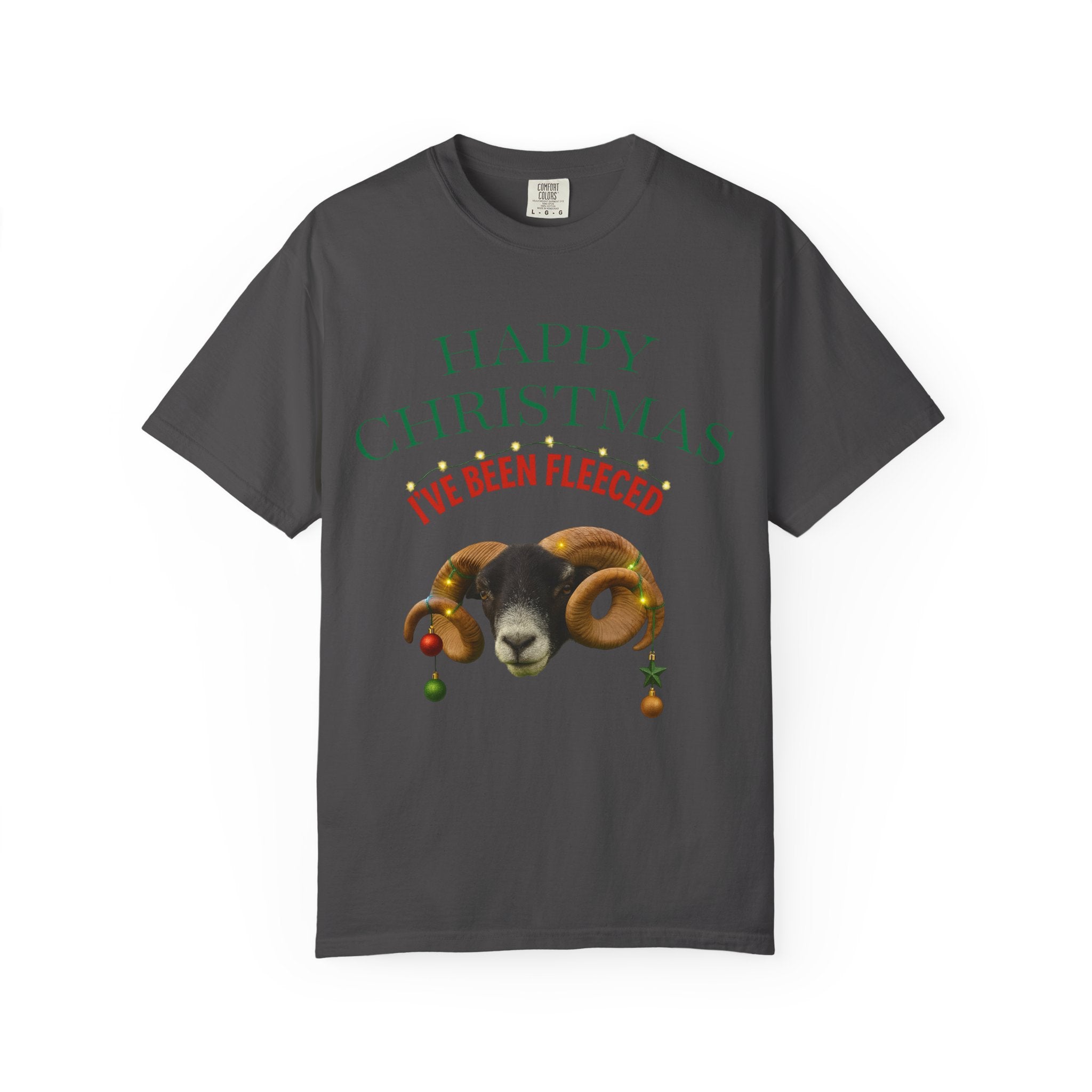 Christmas 'I've Been Fleeced' Ram T-Shirt