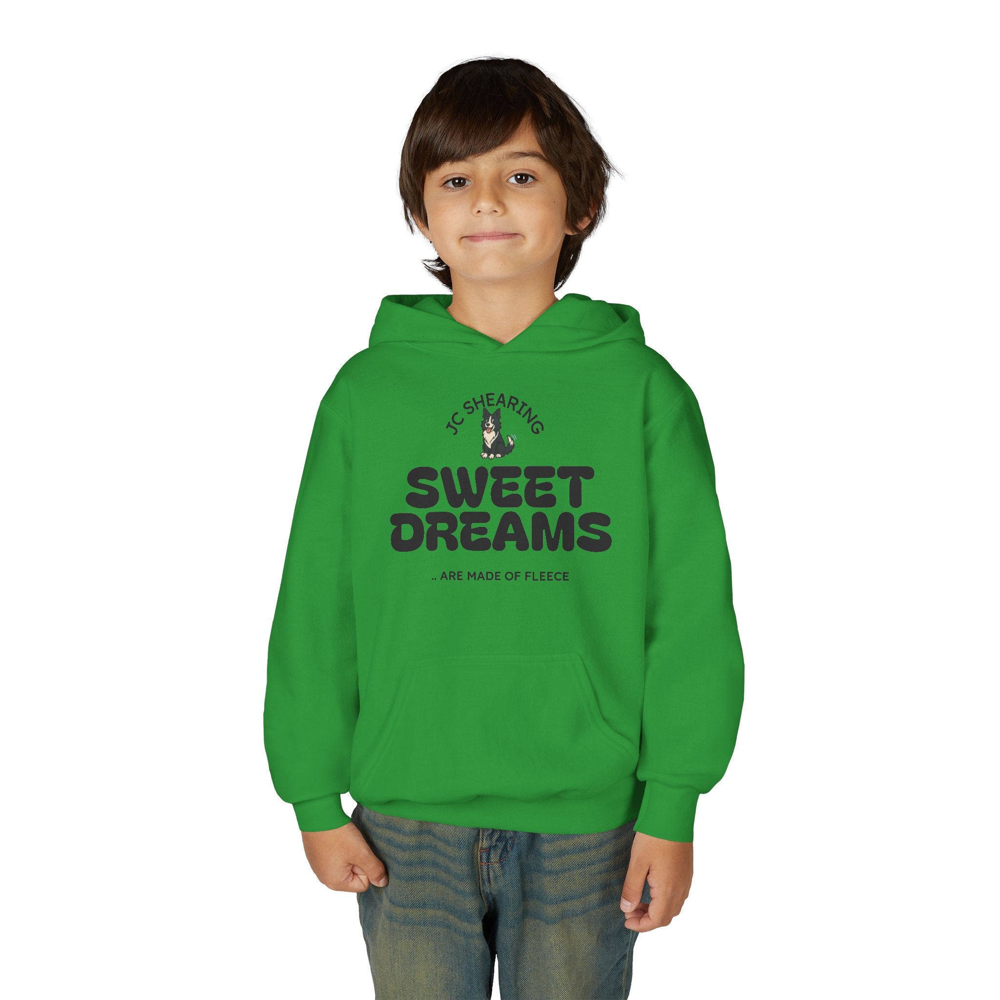 Youth Hoodie - "Sweet Dreams" Soft Illustration Pullover (JC Shearing)