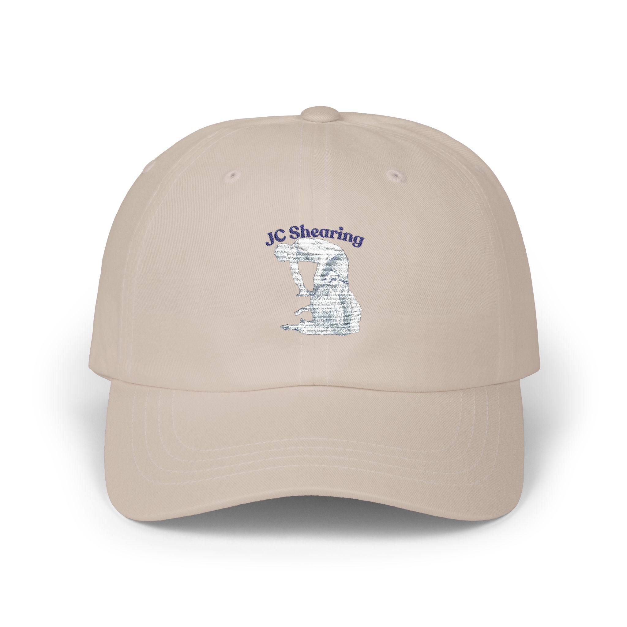 Classic Dad Cap — 'JC Shearing' Vintage Rabbit Embroidered Hat
