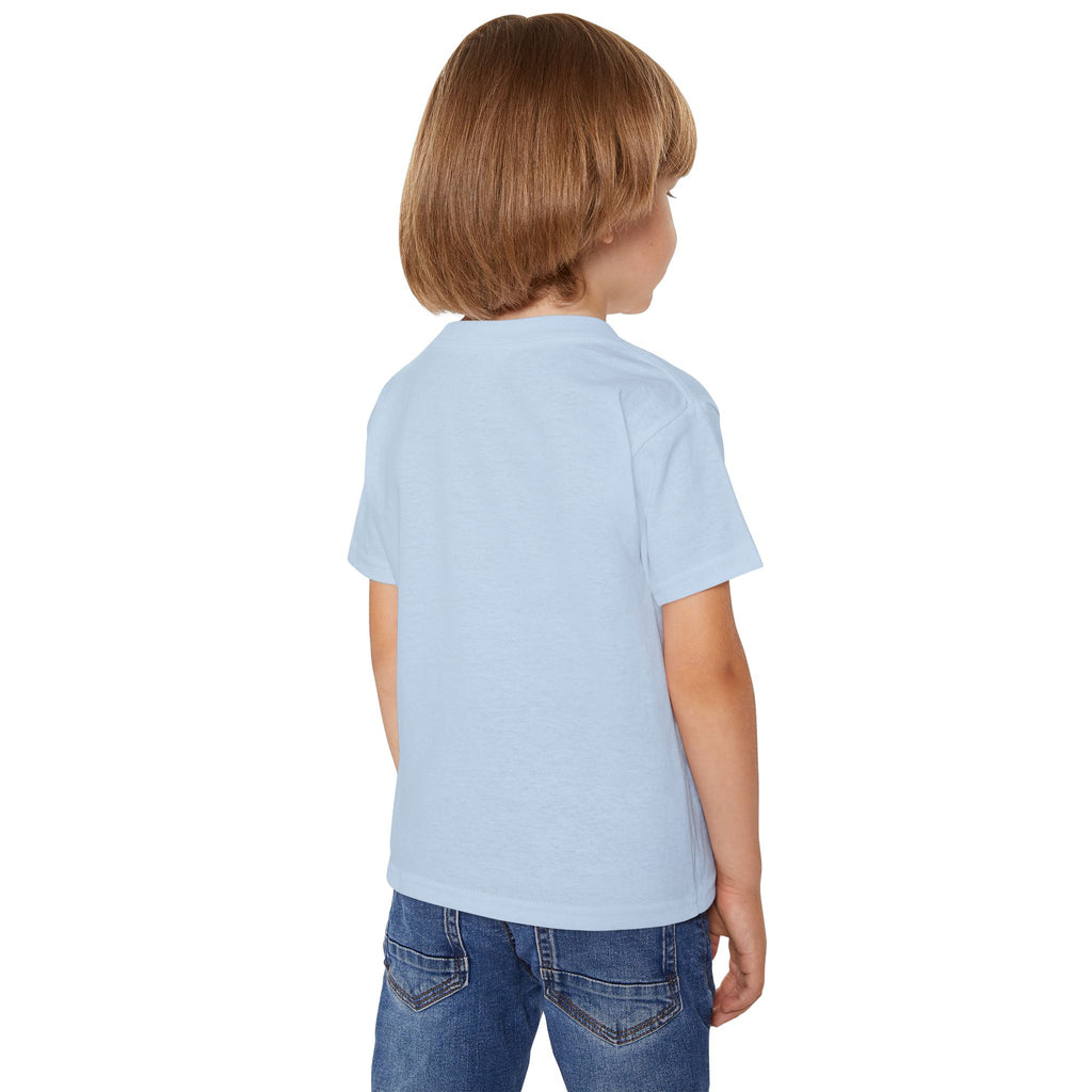 Toddler T‑Shirt — 'JC Shearing' Vintage Sheep Shearing Illustration Kids Tee