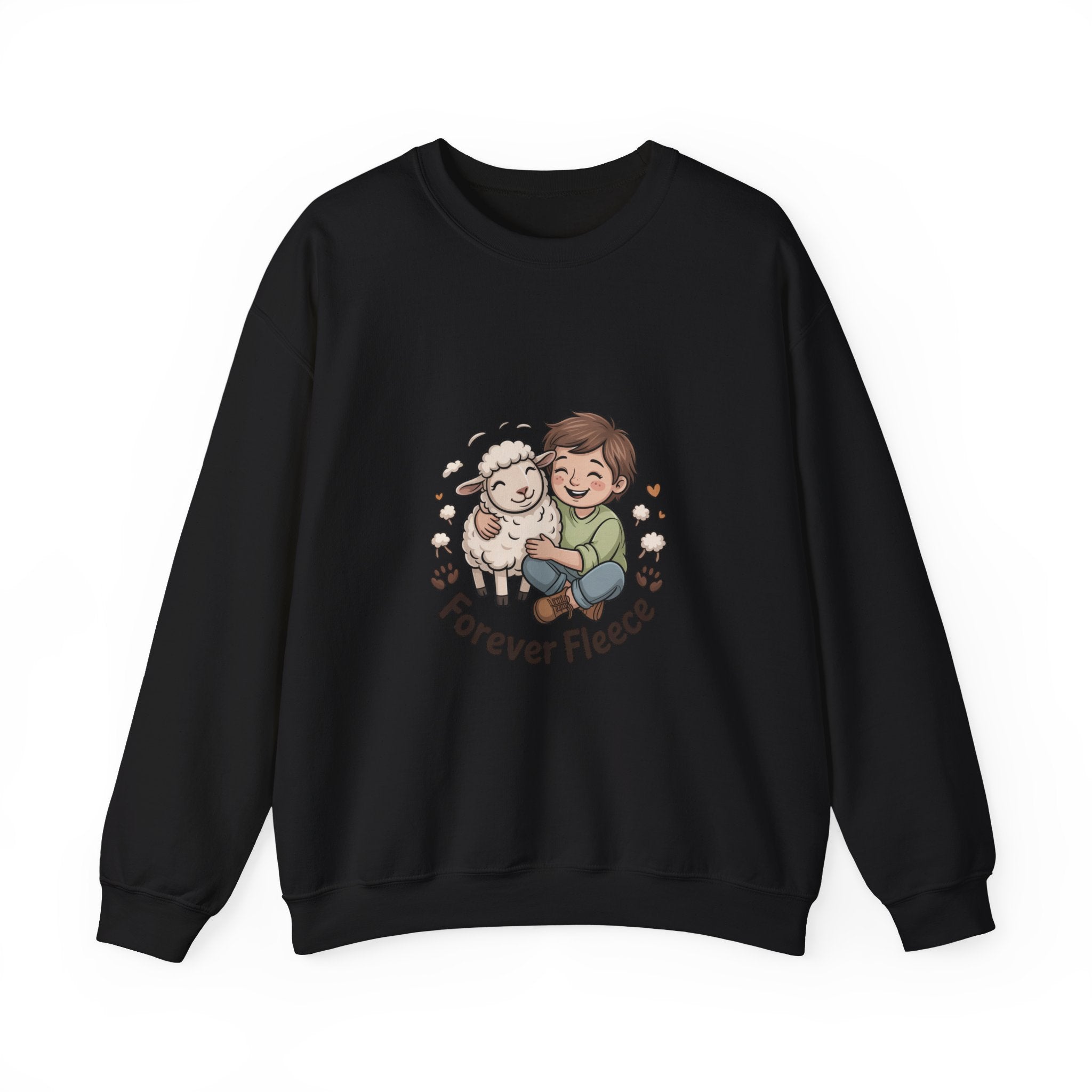 Forever Fleece Crewneck Sweatshirt | Senior Pet Holiday, Matching Dog Human
