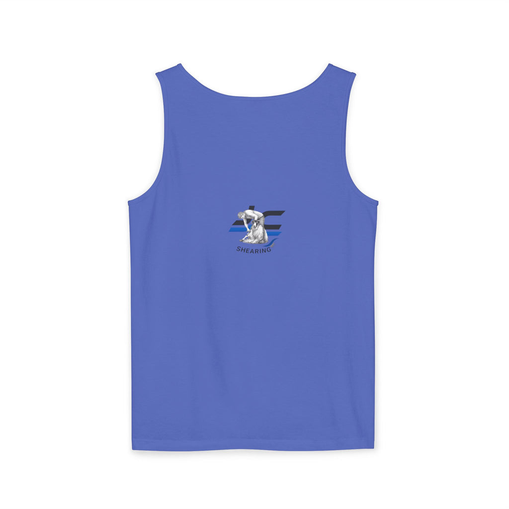 Christmas Sheep Tree Tank Top – Cute Holiday Chick Ornament Design