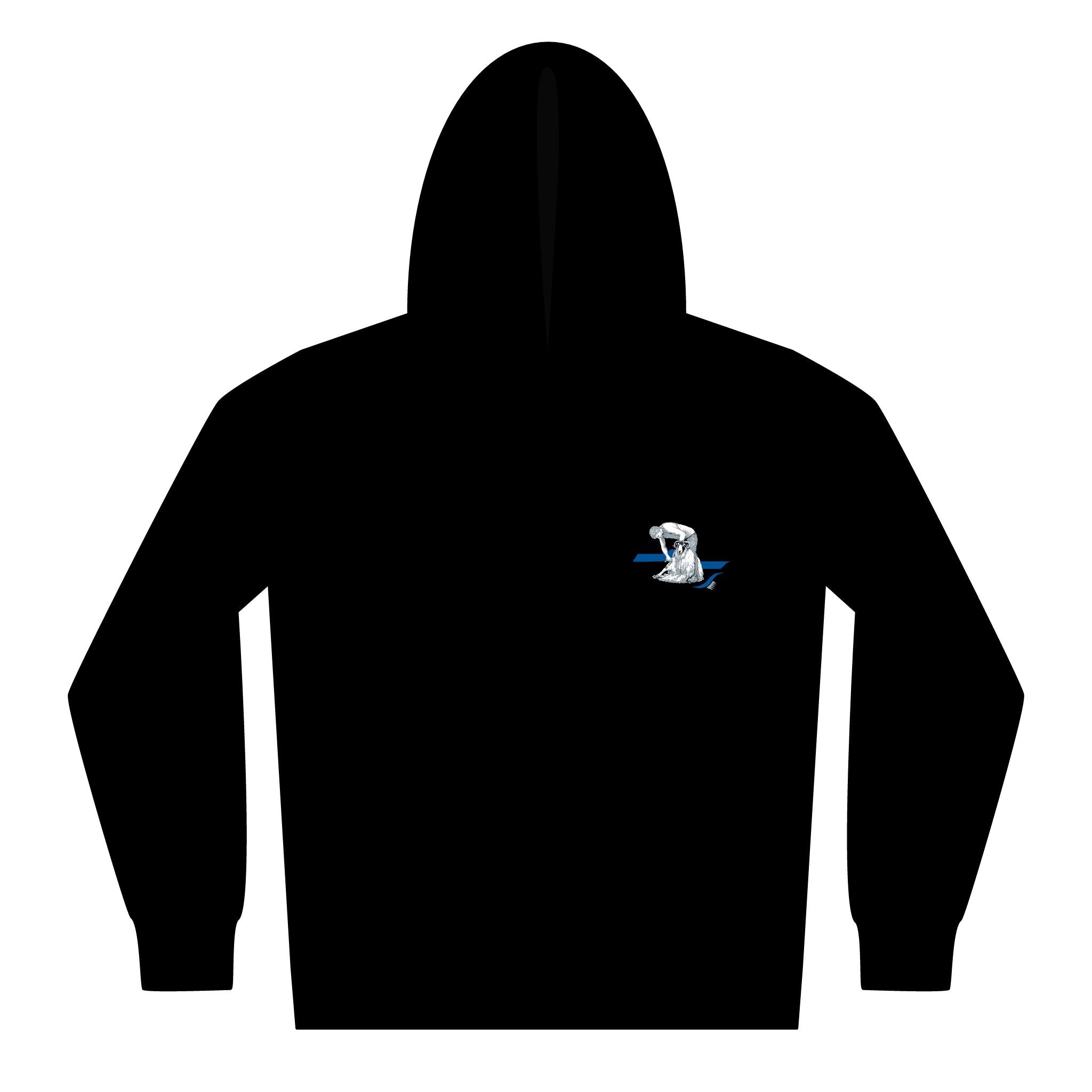 Youth Surf Shark Hoodie - Cute Surfing Shark Graphic Kids Pullover