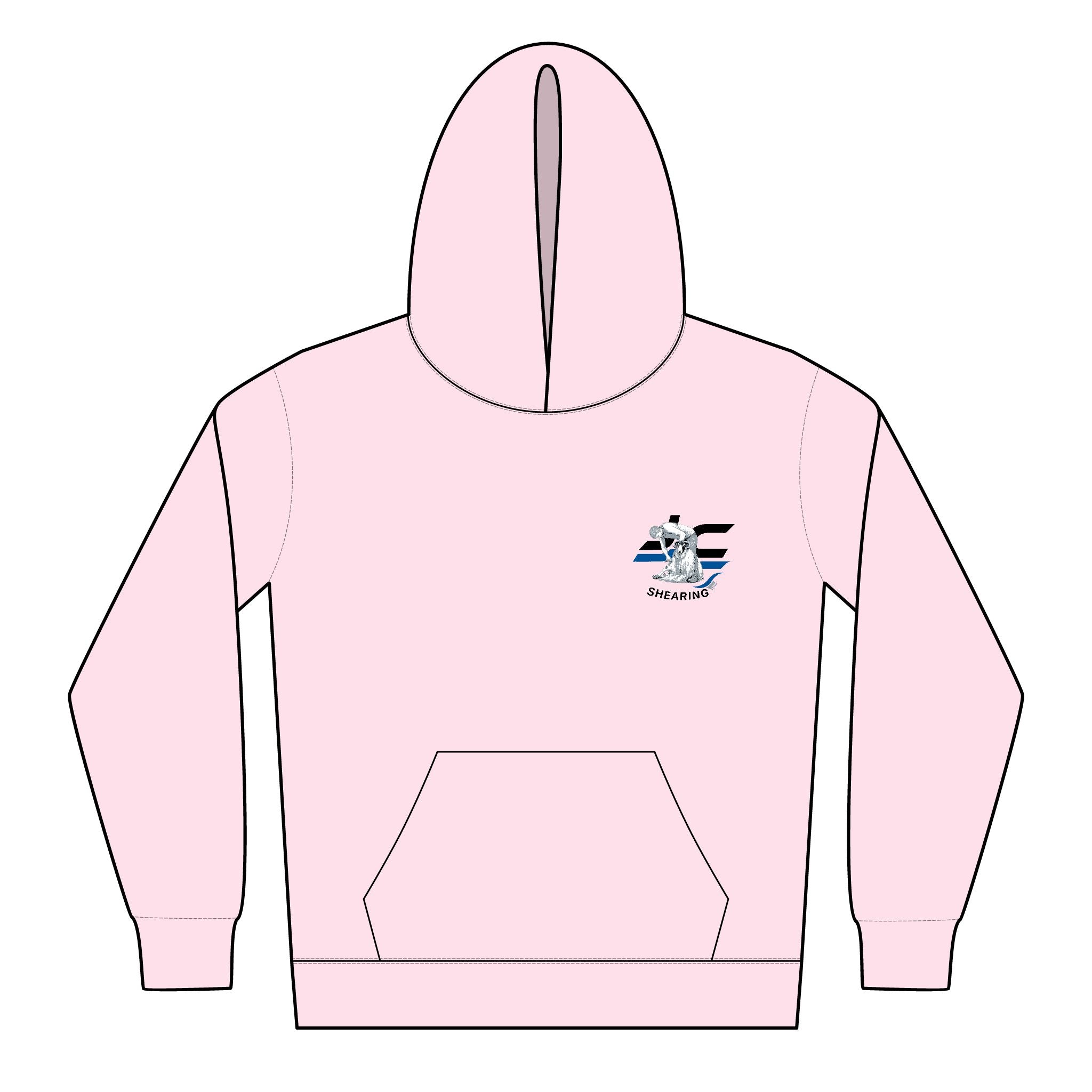 Youth Surf Shark Hoodie - Cute Surfing Shark Graphic Kids Pullover